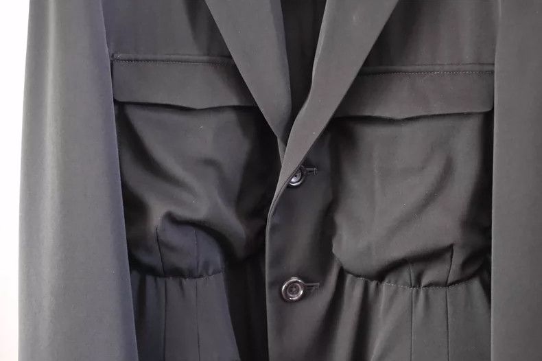 Yohji Yamamoto Yohji Yamamoto size 2 17 aw replica 1986aw multi-pocket/fou Size 36R - 2 Thumbnail