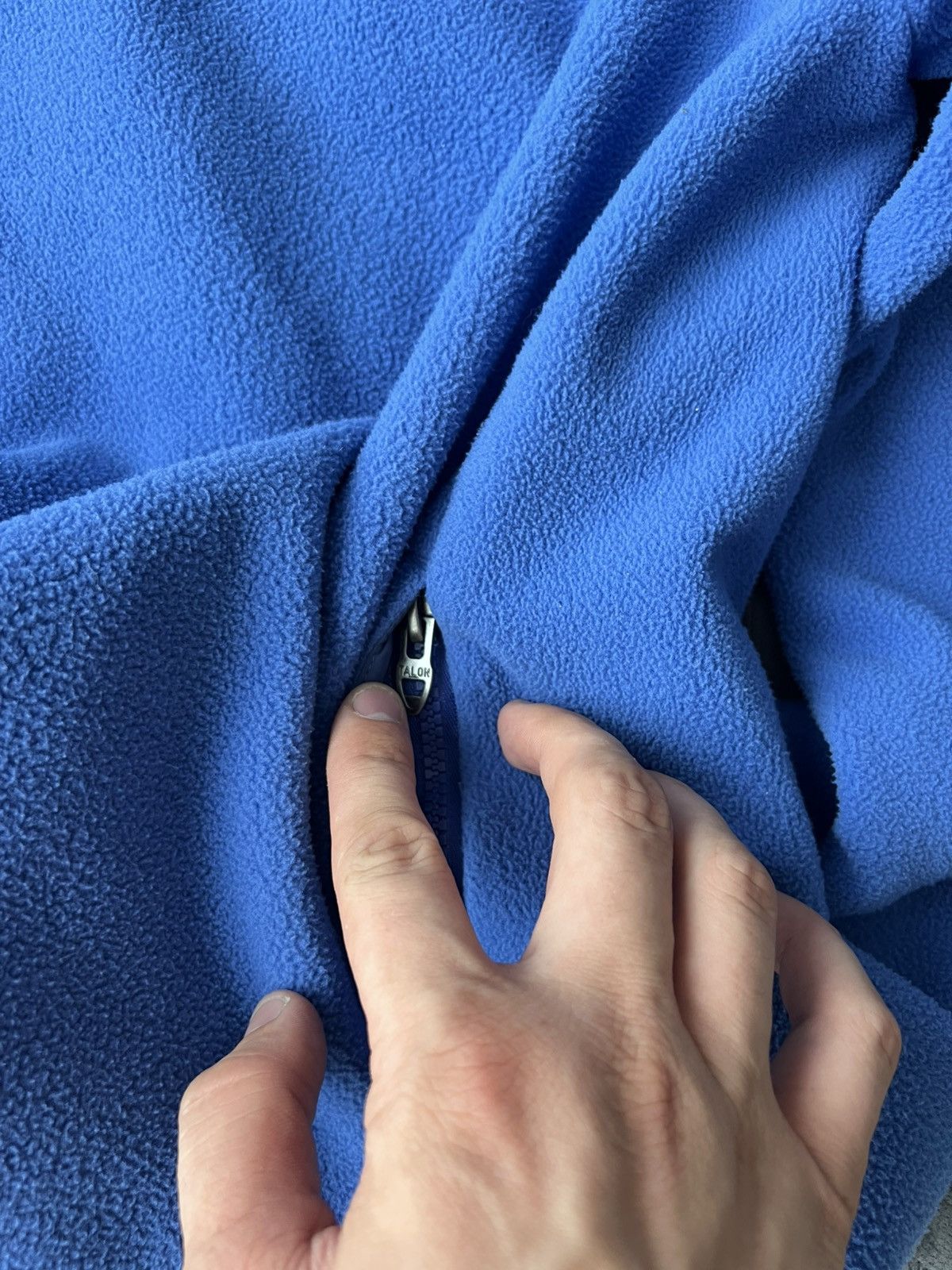 Polo Ralph Lauren 💙 Ralph Lauren Blue Fleece Pullover Pockets M Rare Size US M / EU 48-50 / 2 - 11 Thumbnail