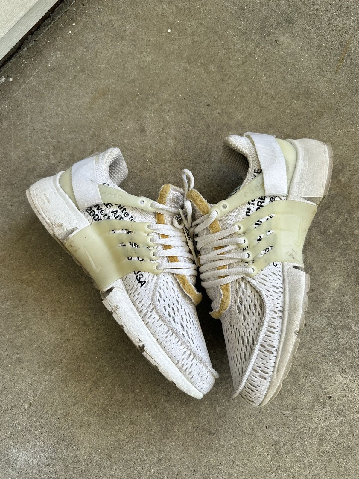 Nike × Off-White Off-White x Nike Air Presto White size 8 Size US 8 / EU 41 - 2 Thumbnail
