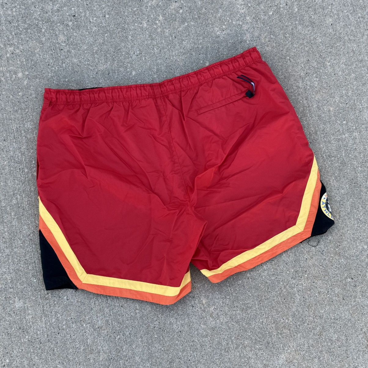 Tommy Hilfiger Rare Vintage Tommy Hilfiger Nylon Mesh Athletics Swim Shorts Size US 36 / EU 52 - 10 Thumbnail