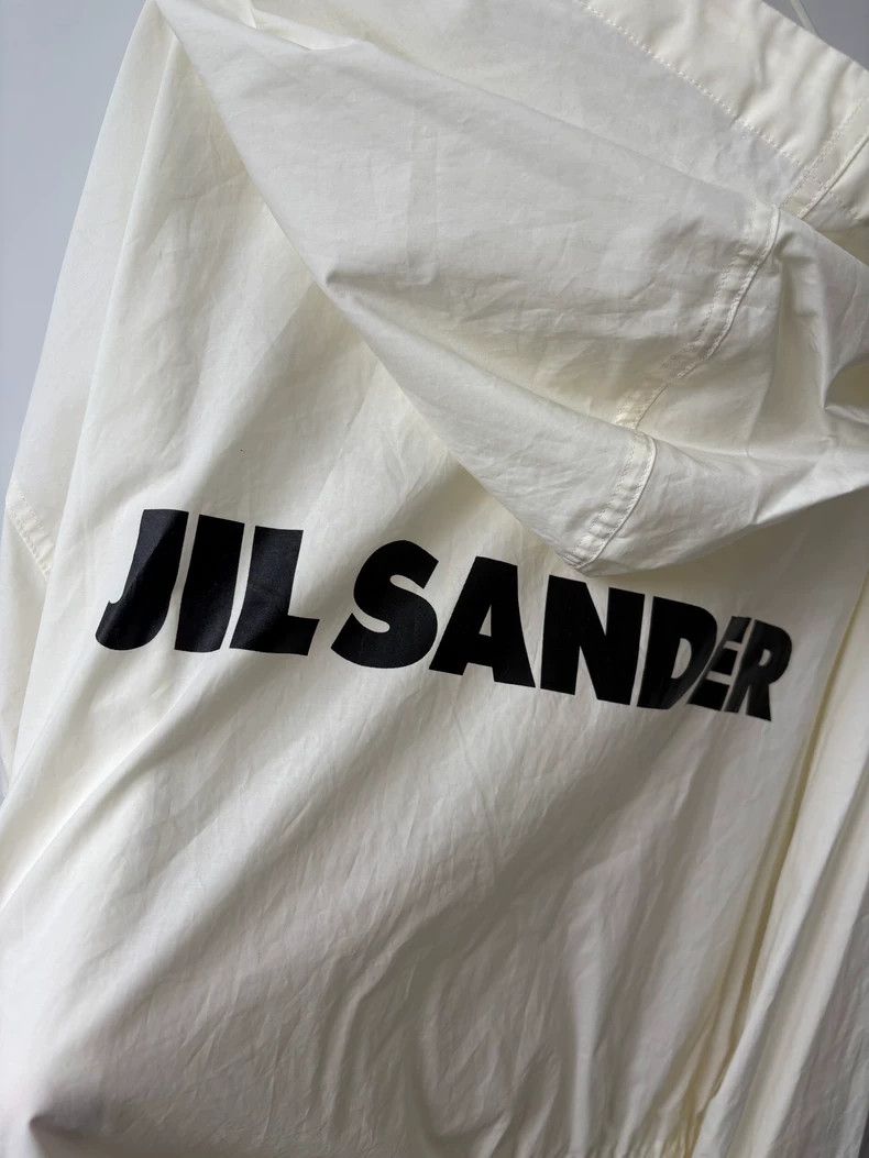 Jil Sander Jil Sander White Oversize Trench Coat Size S / US 4 / IT 40 - 4 Thumbnail