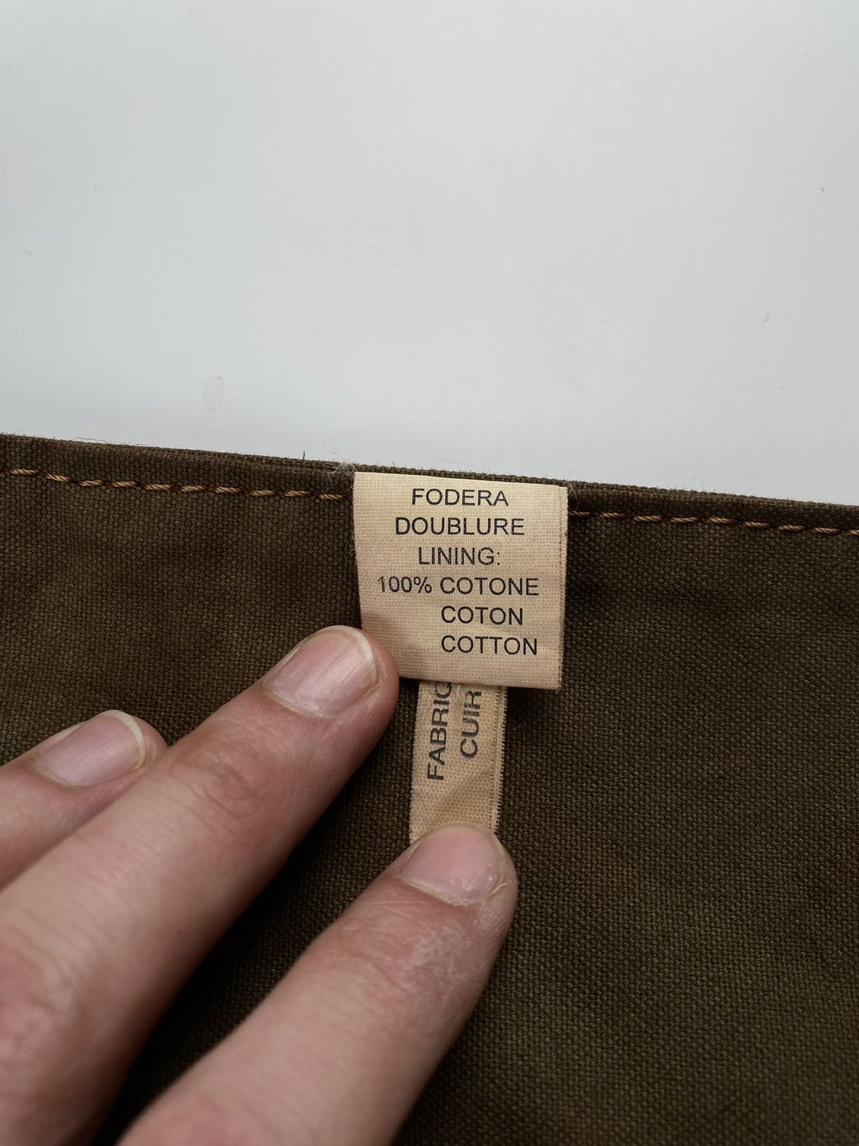 Vintage Campomaggi Italian Wool Tote Bag Size ONE SIZE - 12 Thumbnail