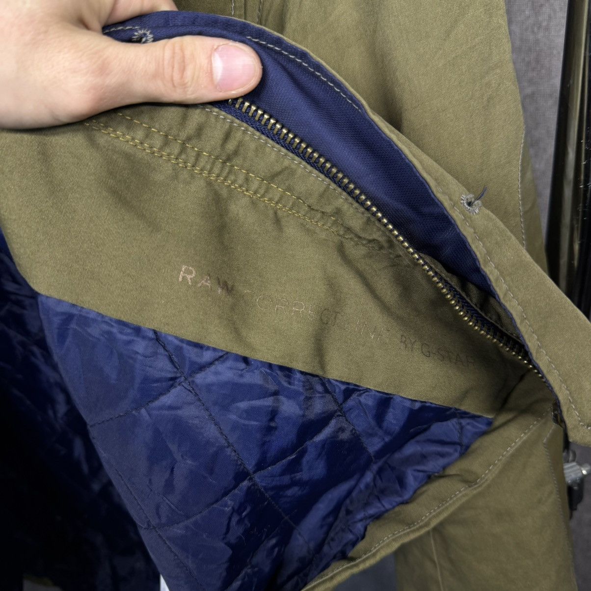 G-Star × Vintage G Star Raw Correction Tactical Bomber Jacket Size US M / EU 48-50 / 2 - 11 Thumbnail