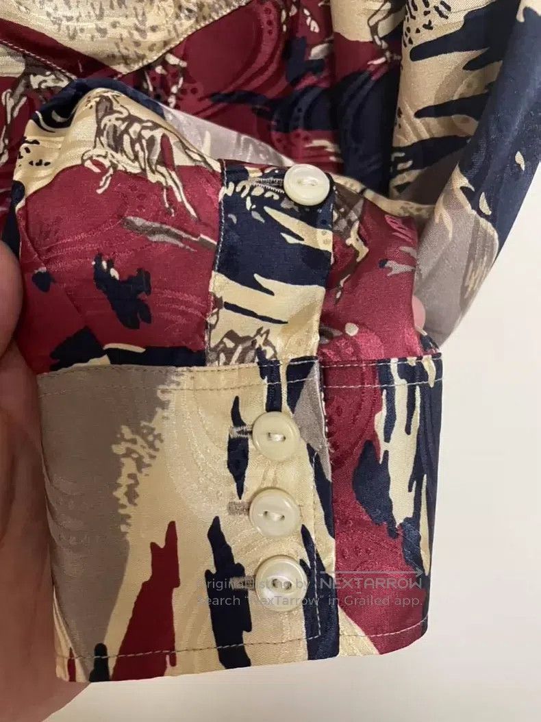 RRL Ralph Lauren RRL Ralph Lauren Silk western printed Hawaiian shirt jacke Size US S / EU 44-46 / 1 - 7 Thumbnail