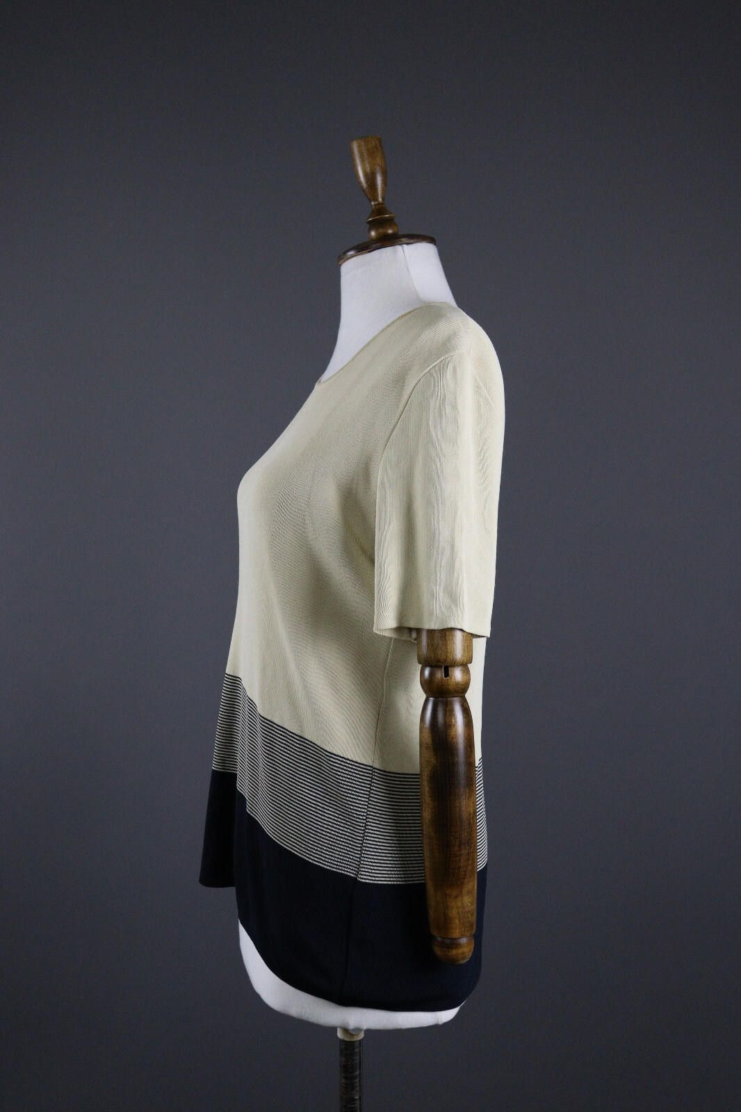 Designer Ladies Max Mara Casual Classic Knit Shirt Sweater Size L Size L / US 10 / IT 46 - 5 Thumbnail