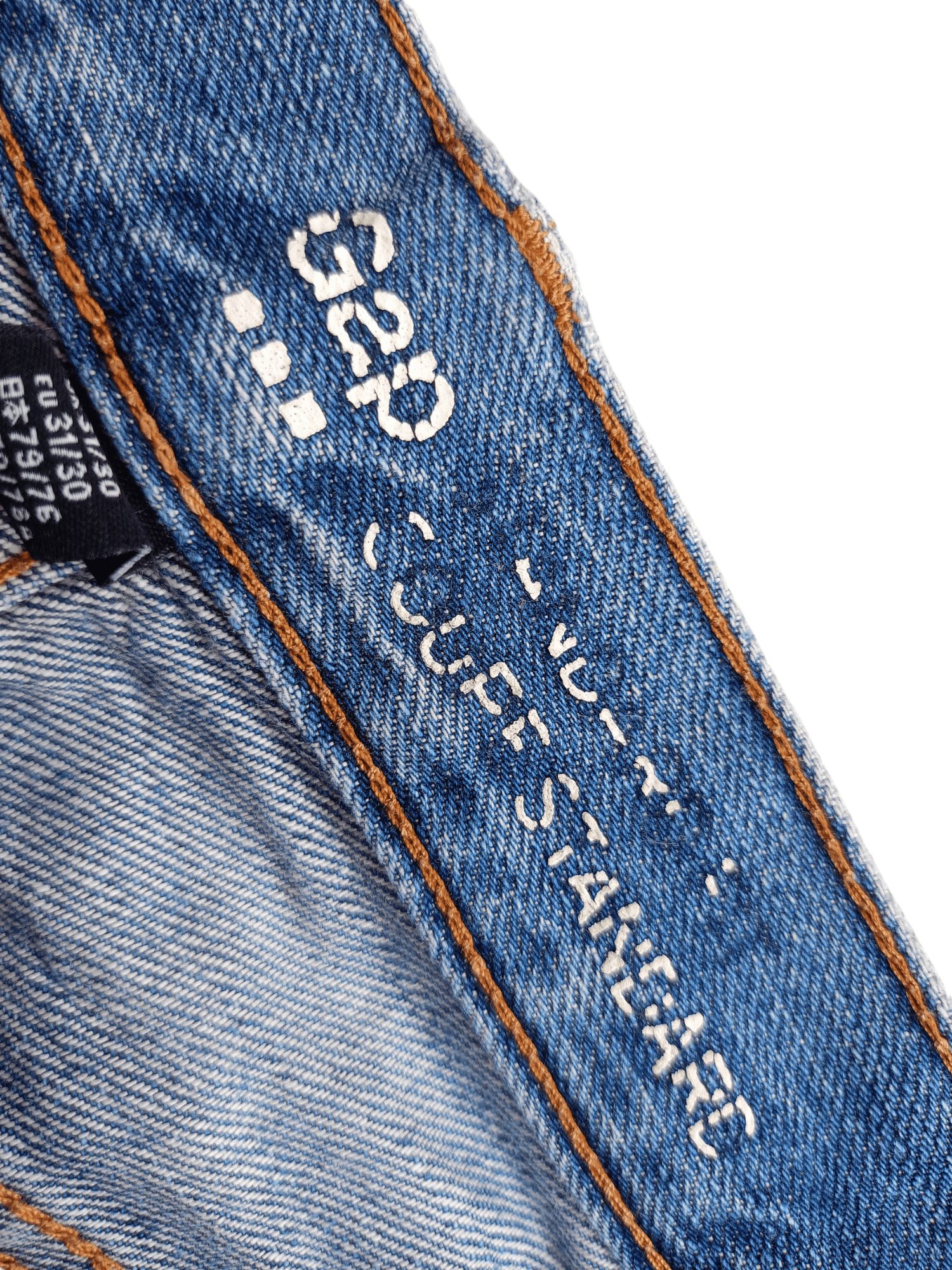 Gap × Vintage GAP 1969 Distressed Vintage Streetwear Men's Jean Size US 31 - 12 Thumbnail