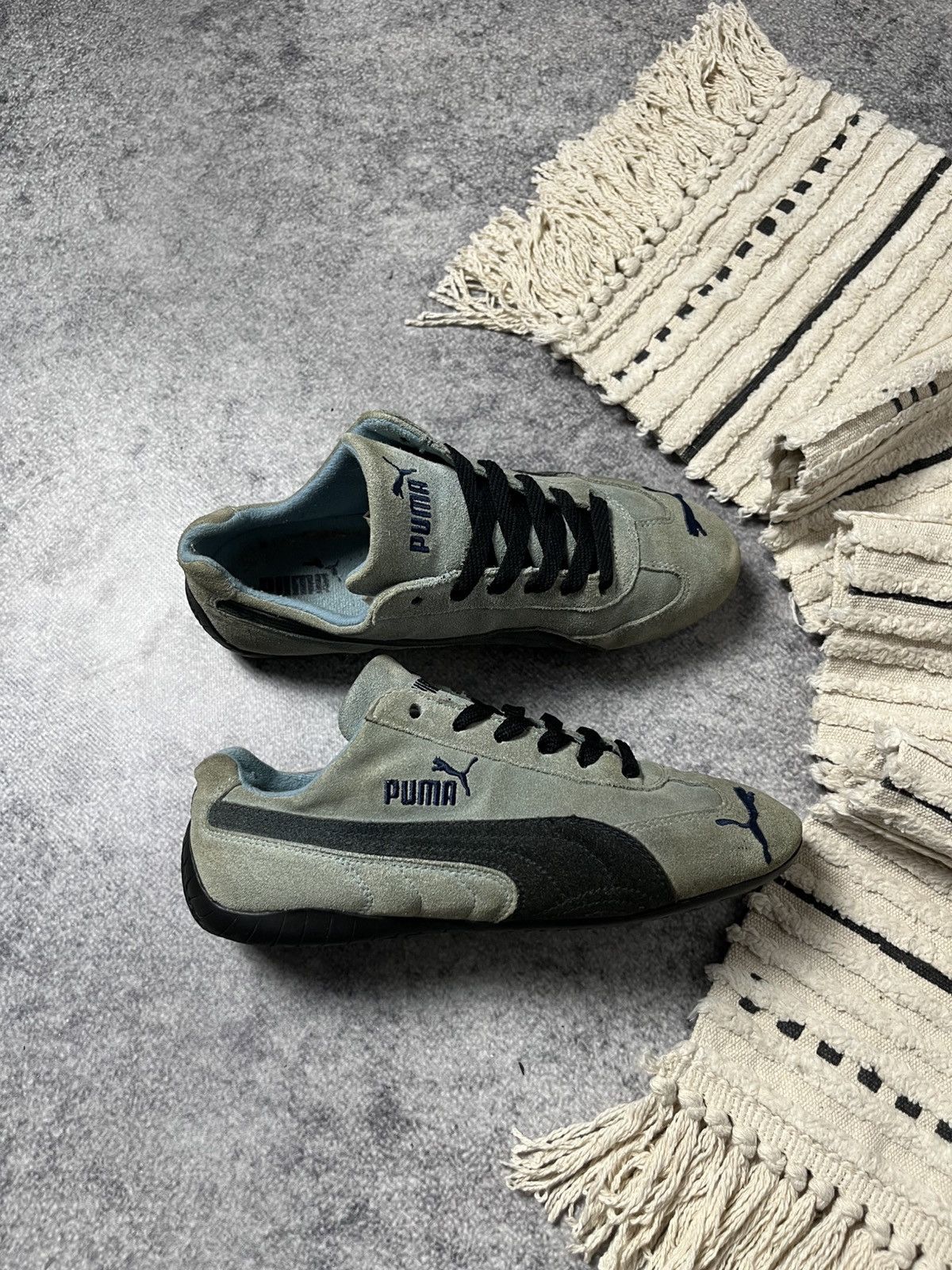 Puma 🔥00’S PUMA SPEED CAT OG SUEDE LOW TOP Y2K SNEAKERS Size US 7 / EU 40 - 2 Thumbnail