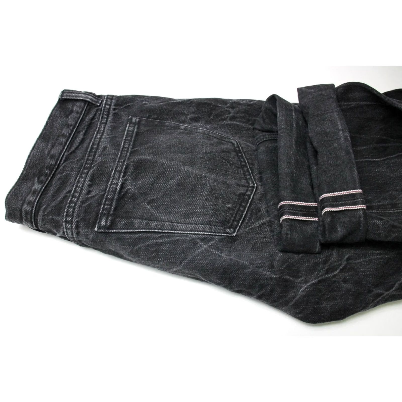 Arket ARKET Jeans Men’s W31 Stone Wash Black Faded 3D Denim Button Fly Pocket Straight Slim Fit Shirt Pants? Size US 31 - 6 Thumbnail