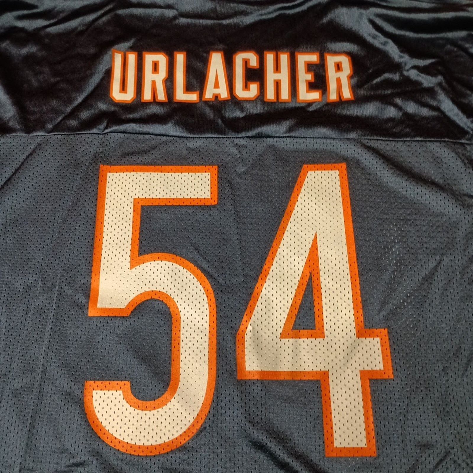 Reebok Chicago Bears Urlacher Jersey #54 Men Size L Blue NFL Reebok Size US L / EU 52-54 / 3 - 10 Thumbnail