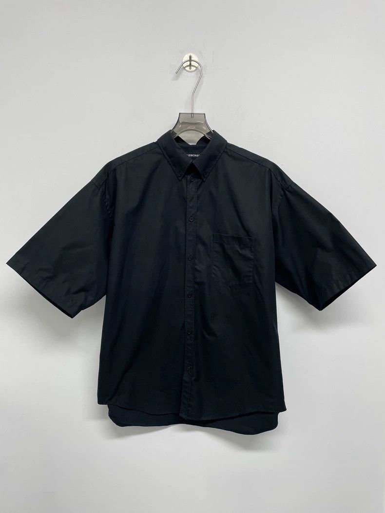 Balenciaga Balenciaga size 38 Seven-language short-sleeved shirt Size XS / US 0-2 / IT 36-38 - 1 Thumbnail