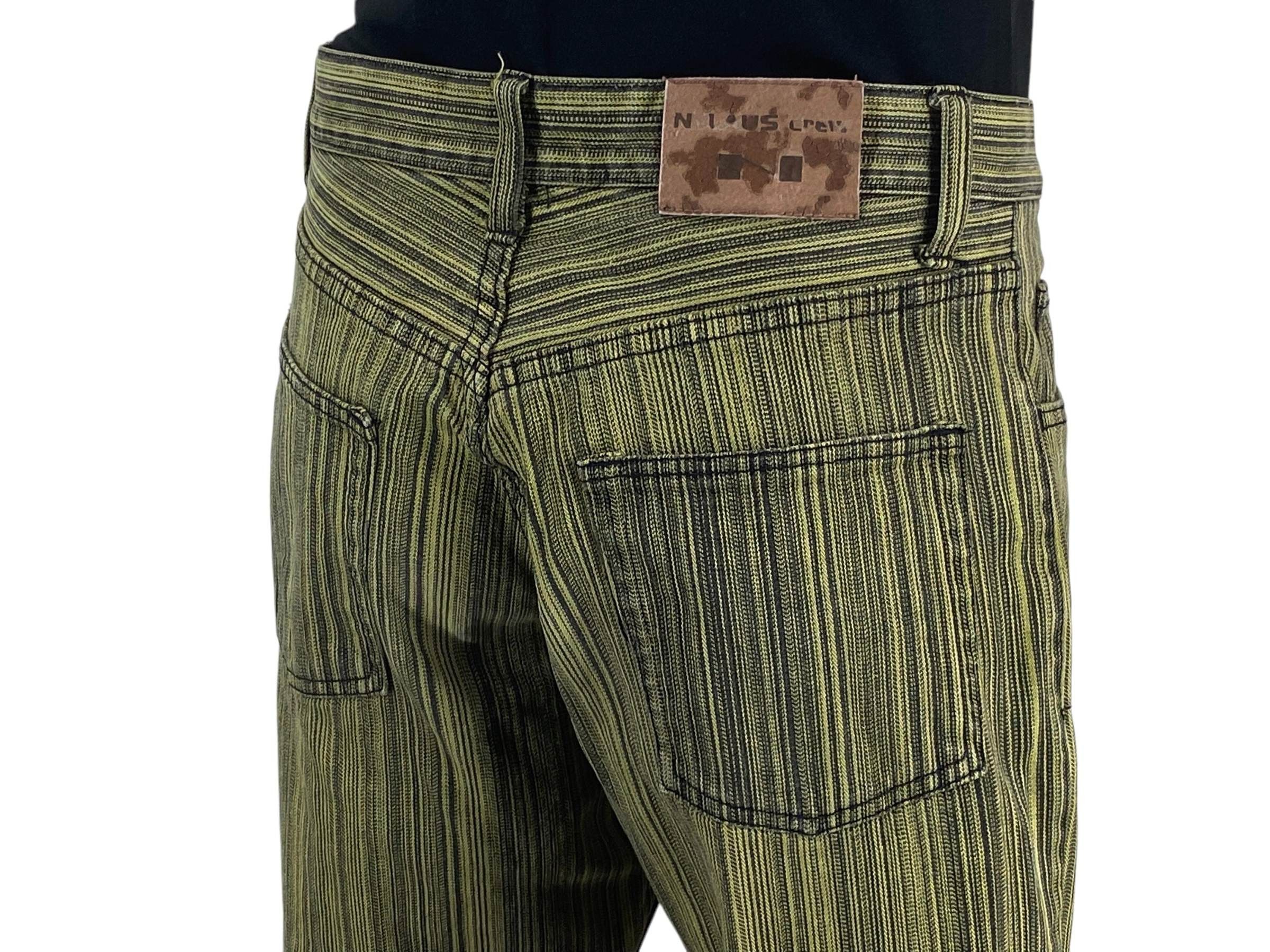 Japanese Brand Nylaus Jeans Stripes Jeans Japanese Jeans Size US 29 - 8 Thumbnail