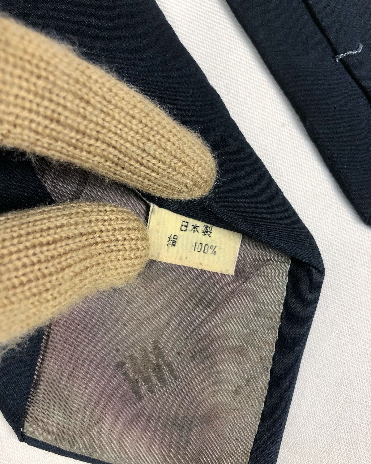 Issey Miyake Rare Vintage Issey Miyake IM Abstract Silk Tie Size ONE SIZE - 6 Thumbnail