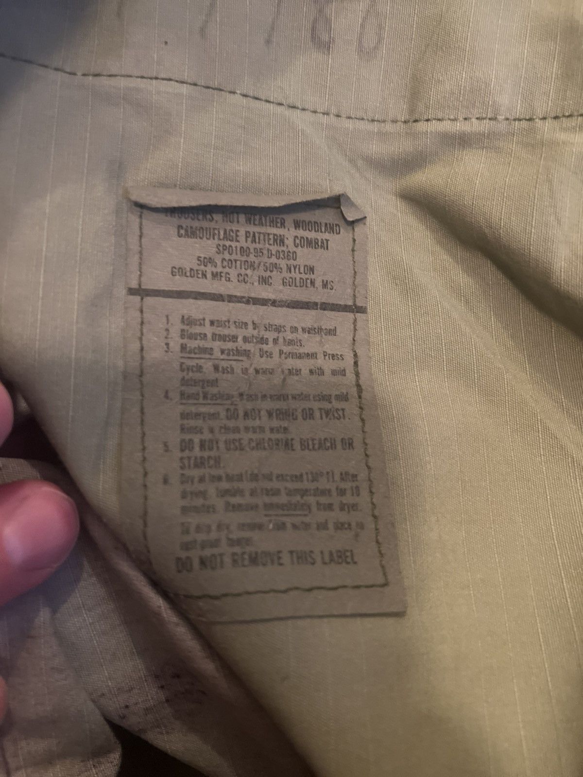 Vintage Vtg 90s Army Woodland Camo Cargo Pants Customized (US 36) Size US 36 / EU 52 - 5 Thumbnail