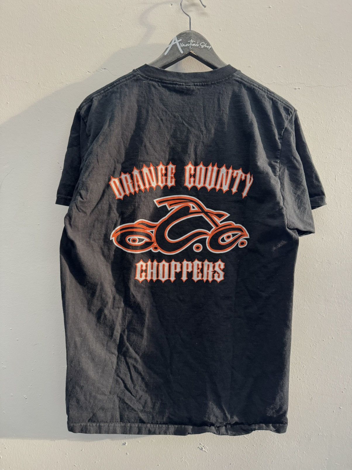 West Coast Choppers Vintage Late 90s Orange County Shoppers Biker Tee Size US L / EU 52-54 / 3 - 4 Thumbnail