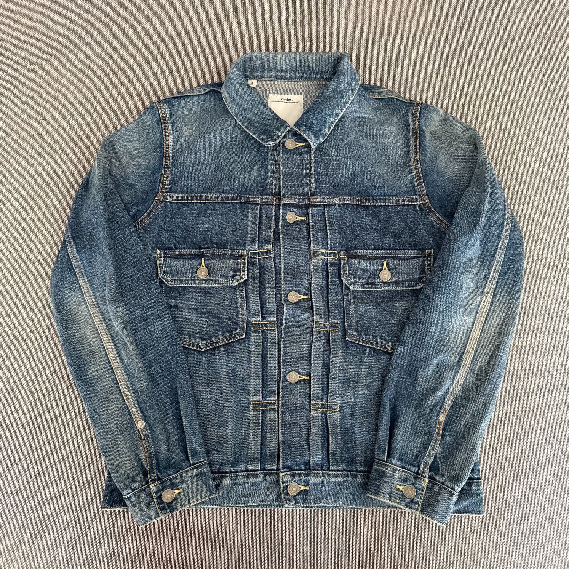 Visvim visvim denim jacket type 2 design | Grailed