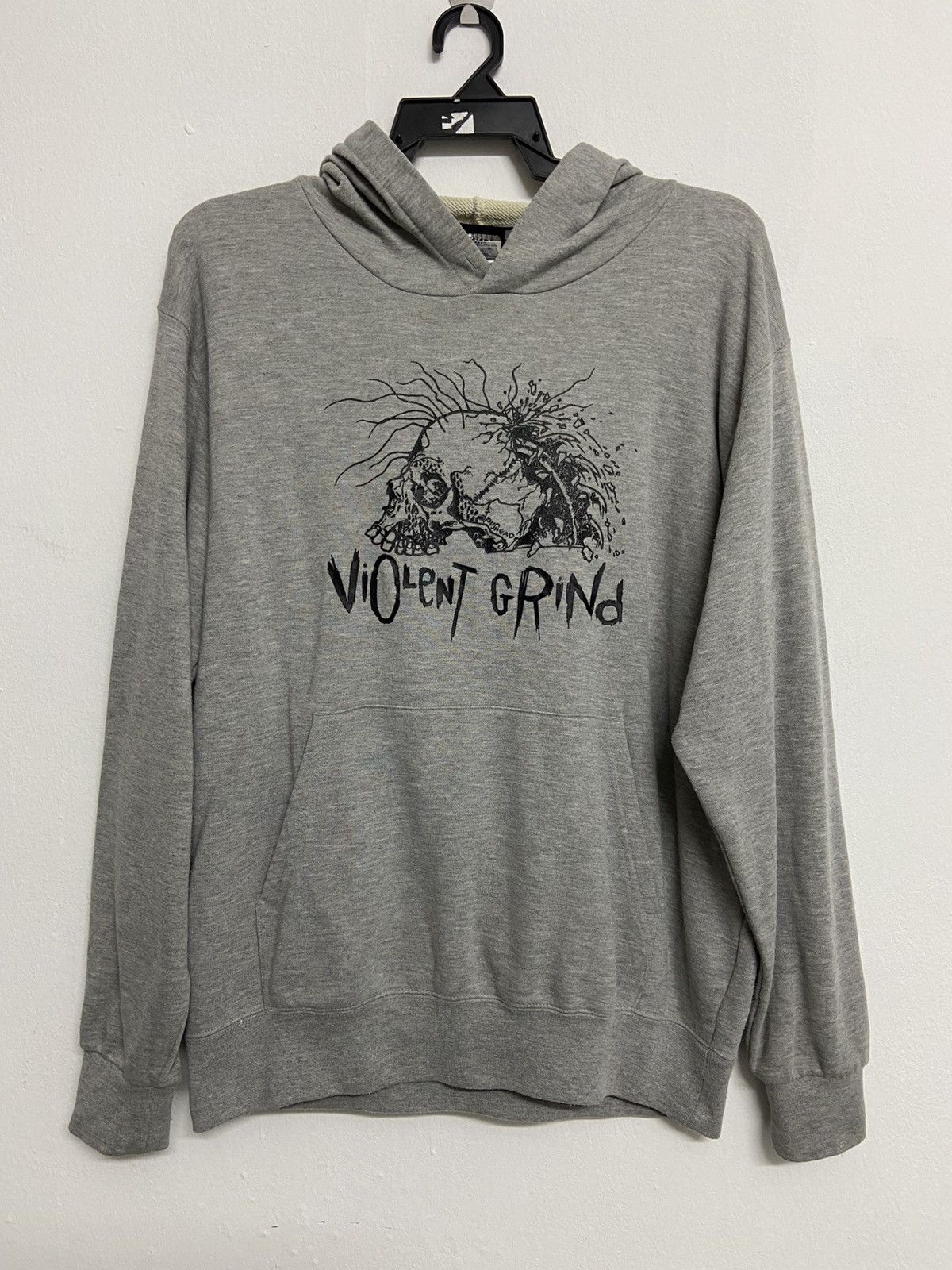 Vintage Vintage Violent Grind Pushead Hoodie Metallica Nirvana Size US M / EU 48-50 / 2 - 1 Thumbnail