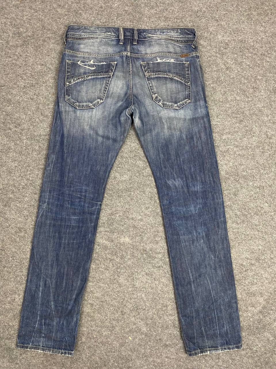 Diesel diesel regular slim tapered distressed denim nice design Size US 36 / EU 52 - 1 Thumbnail