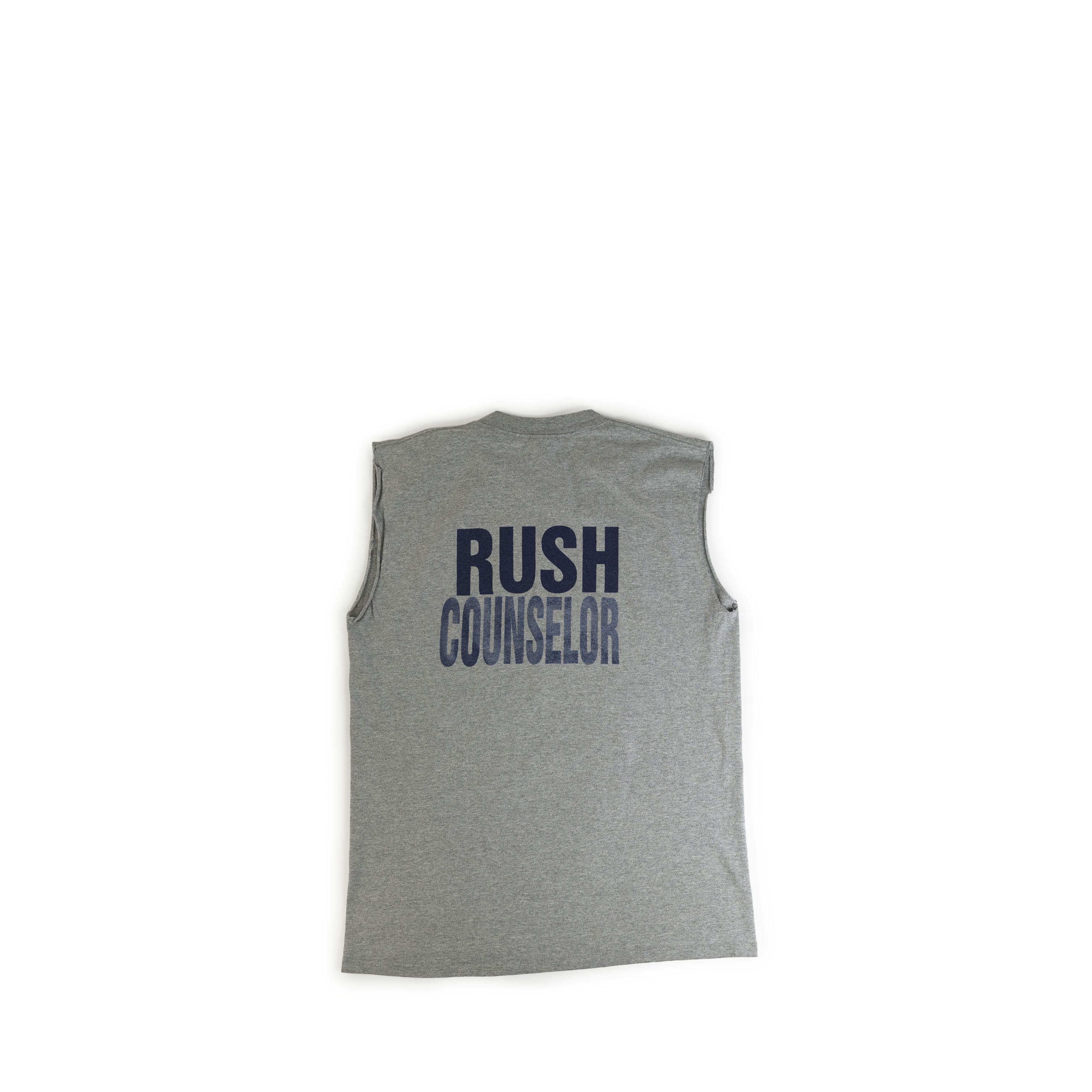 Vintage Vintage 1998 West Virginia Rush Counselor Cut Off Shirt Size US L / EU 52-54 / 3 - 2 Thumbnail