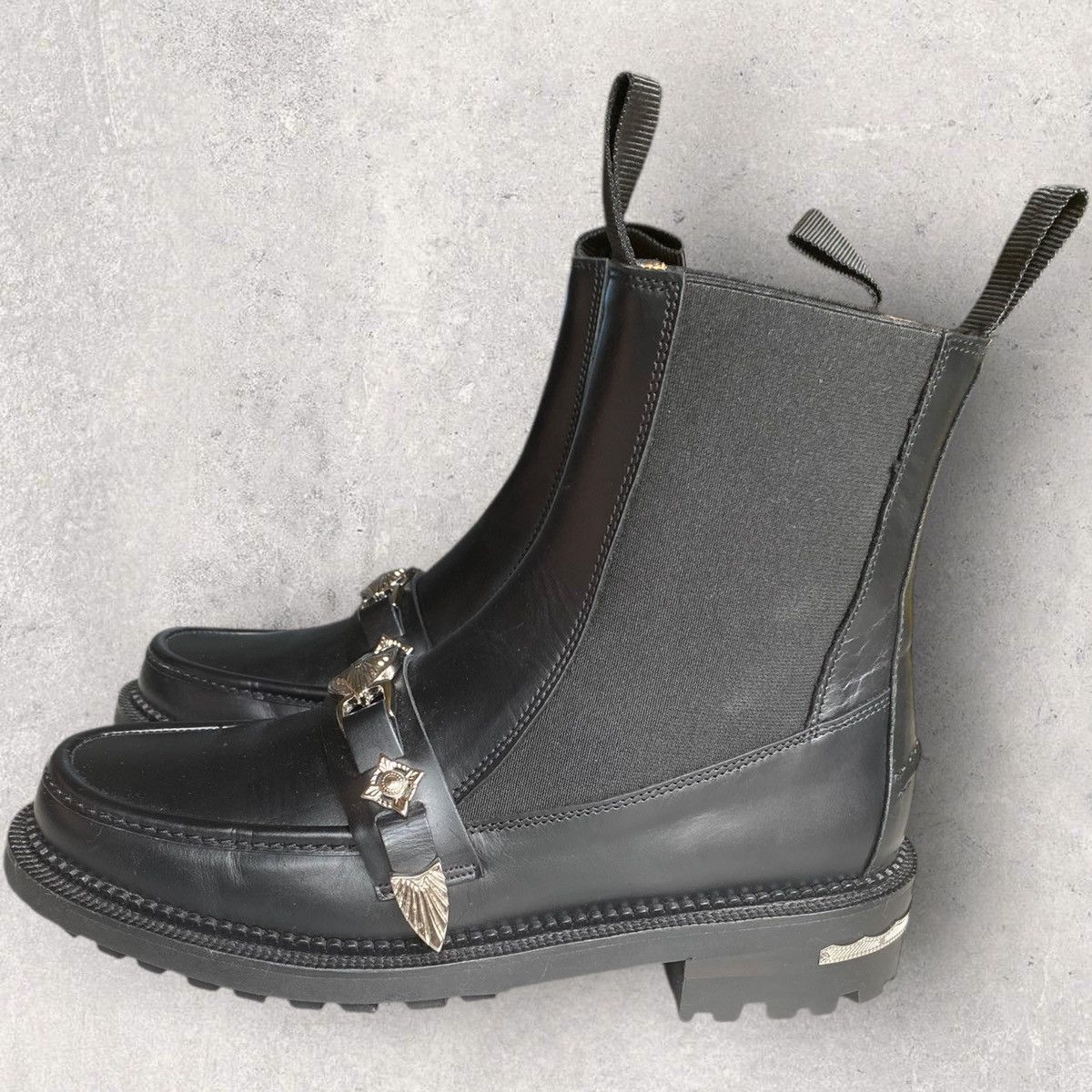 TOGA VIRILIS × Toga × Toga Pulla Toga Side Gore Boots Size US 7 / EU 40 - 3 Thumbnail