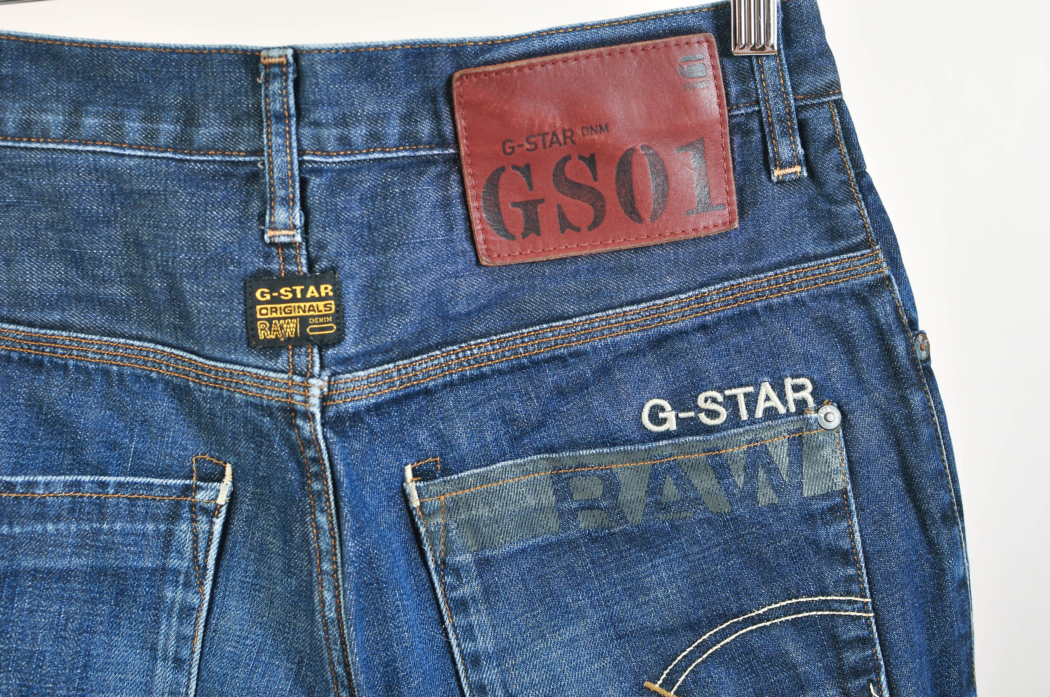 G-Star Vintage 00s G-Star Raw Jeans – Size 29/32 Size US 29 - 3 Thumbnail