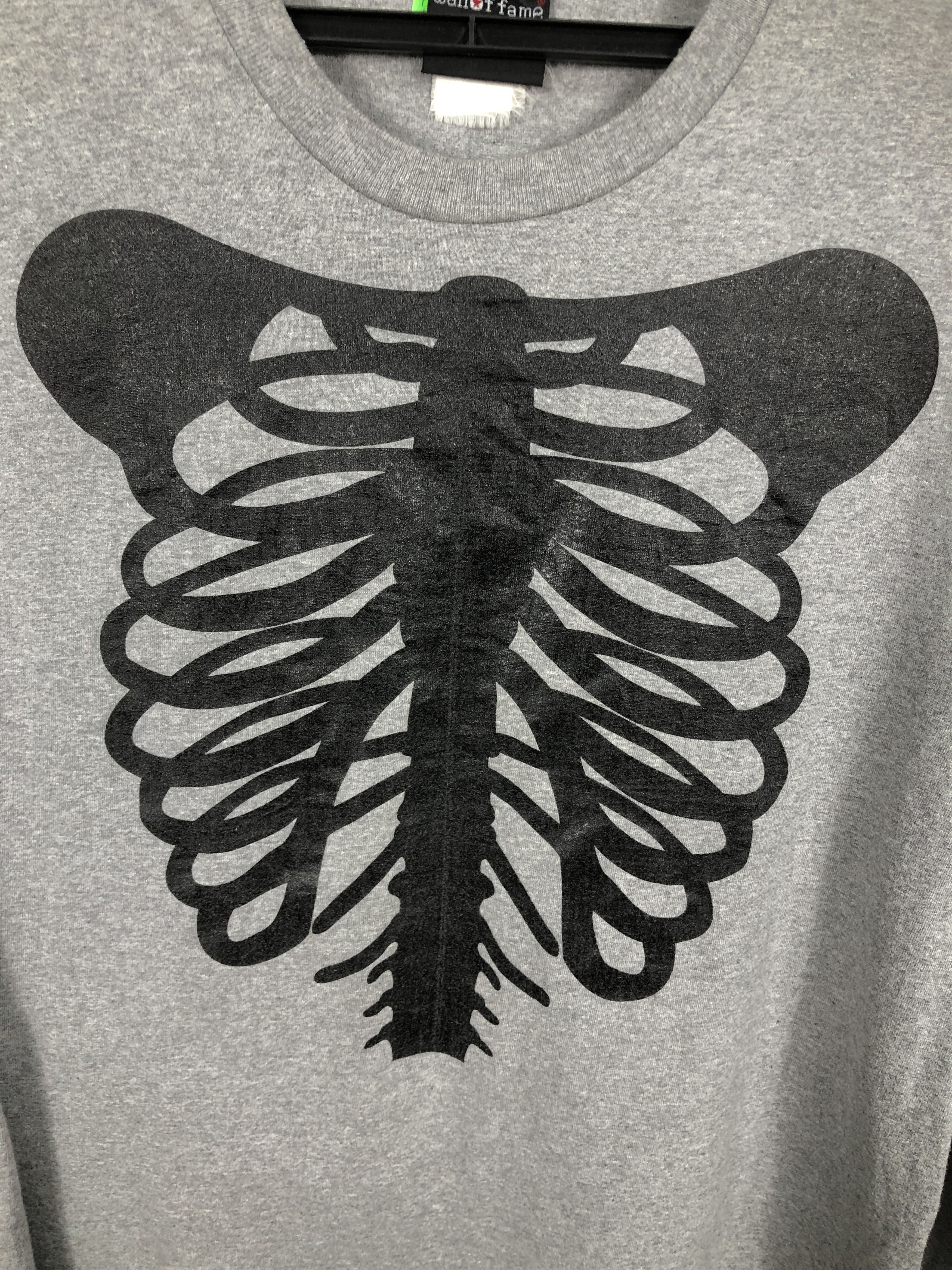 Vintage Vintage Skeleton Long Sleeve T-Shirt Size US S / EU 44-46 / 1 - 6 Thumbnail