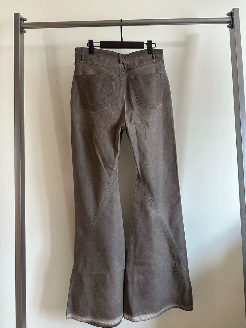 Rick Owens Rick Owens Spiral Flare Wax Jeans Size US 32 / EU 48 - 2 Thumbnail