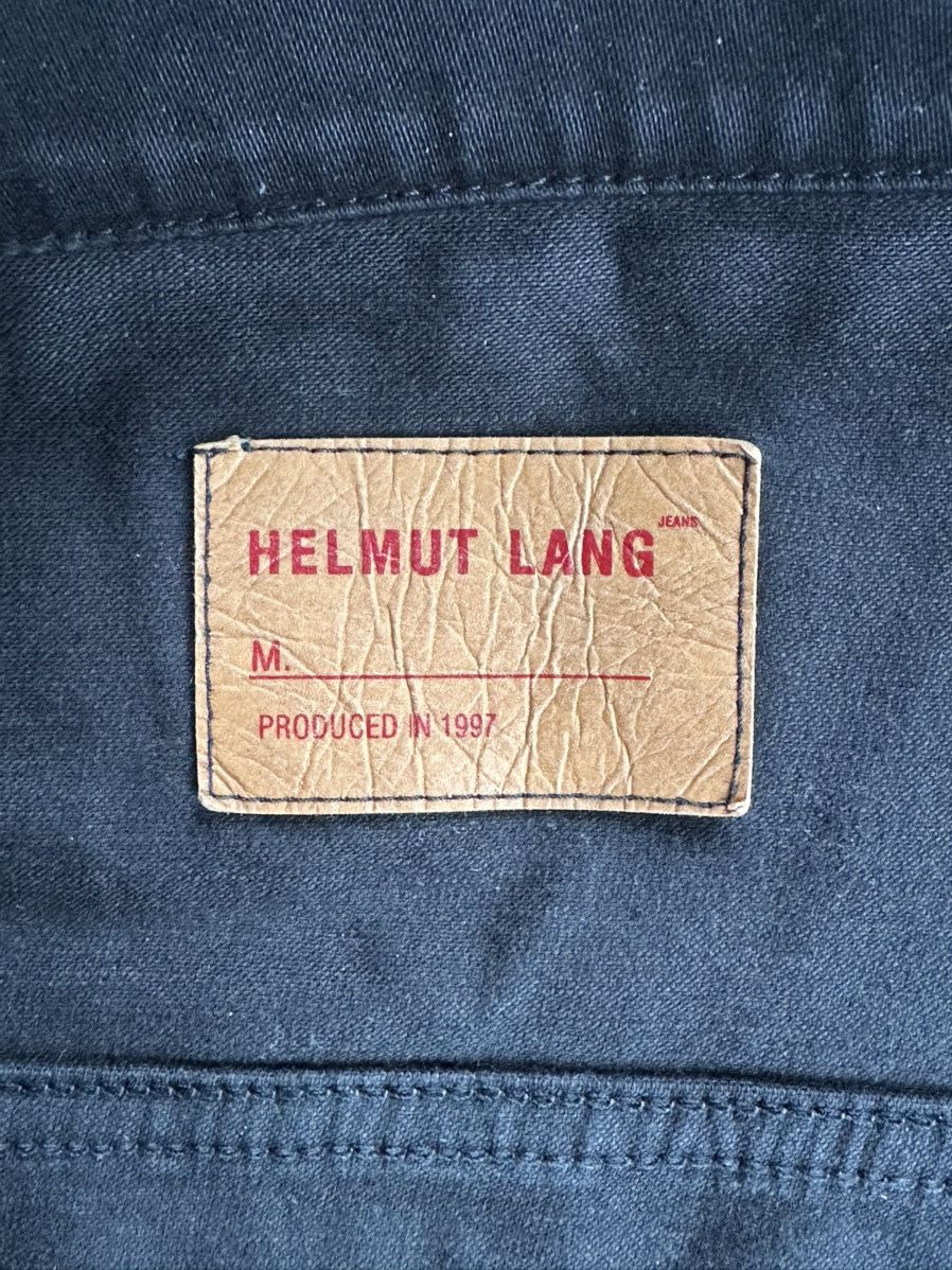 Helmut Lang Helmut Lang velvet corduroy denim jacket 1997 GTR black Size US S / EU 44-46 / 1 - 4 Thumbnail
