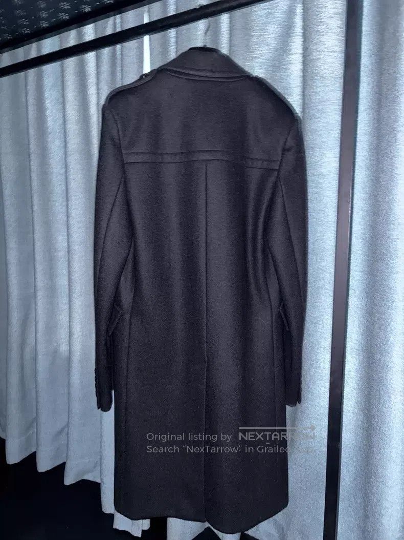 Saint Laurent Paris Saint Laurent Paris Navy button double-breasted coat Size US S / EU 44-46 / 1 - 2 Thumbnail