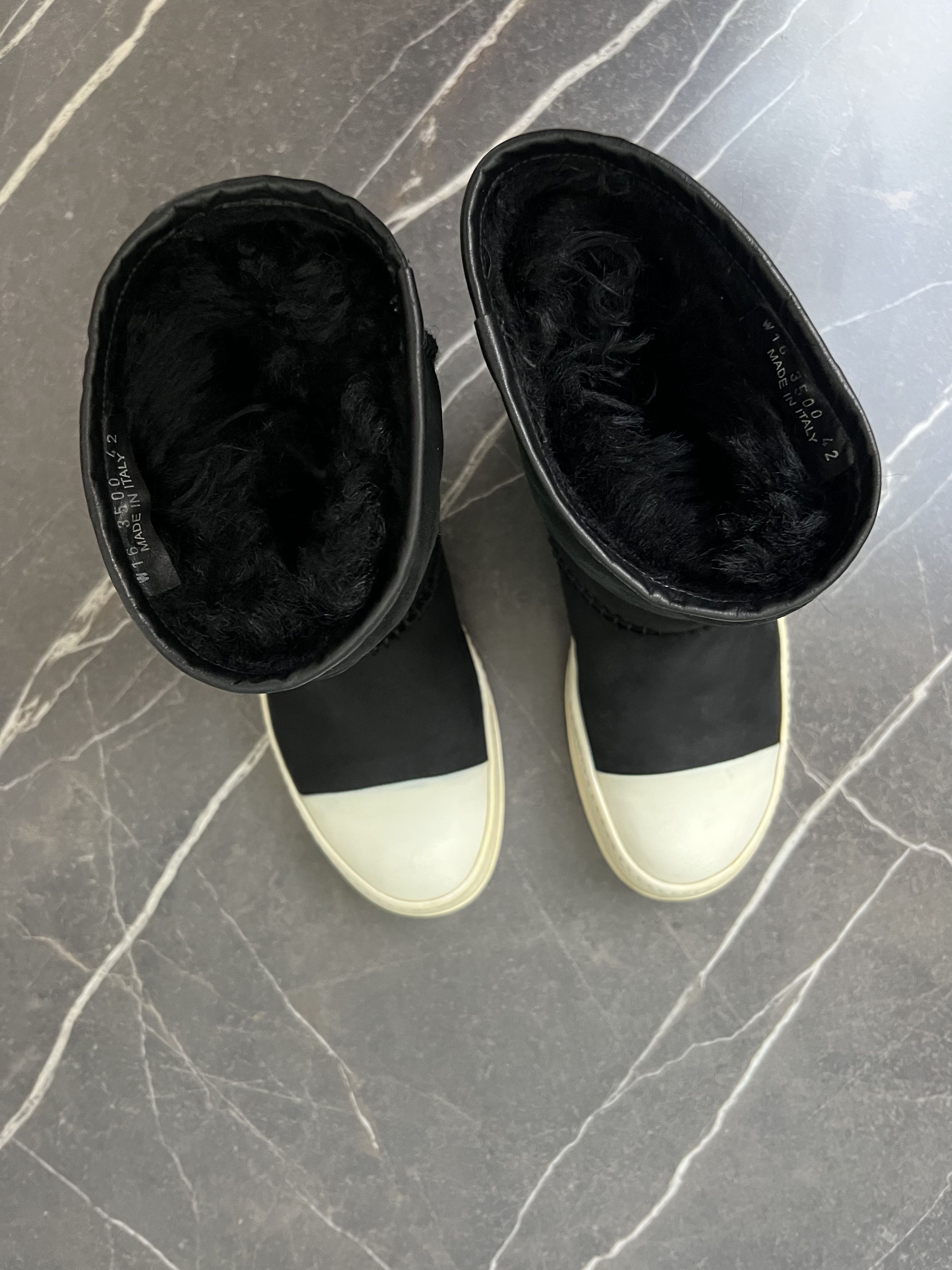 Rick Owens Rick Owens FW16 Shearling Creeper Boot Size US 9 / EU 42 - 5 Thumbnail