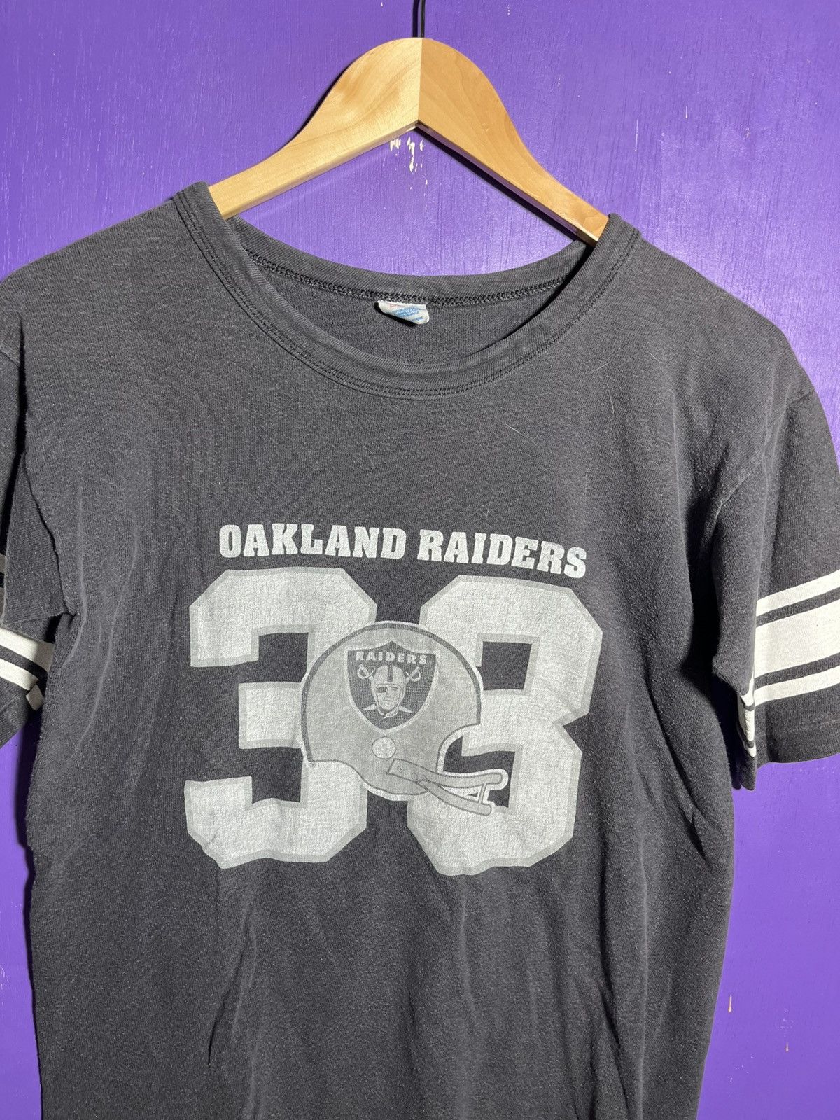 Champion × NFL × Vintage Vintage 80s Champion Oakland raiders jersey shirt Size US M / EU 48-50 / 2 - 3 Thumbnail