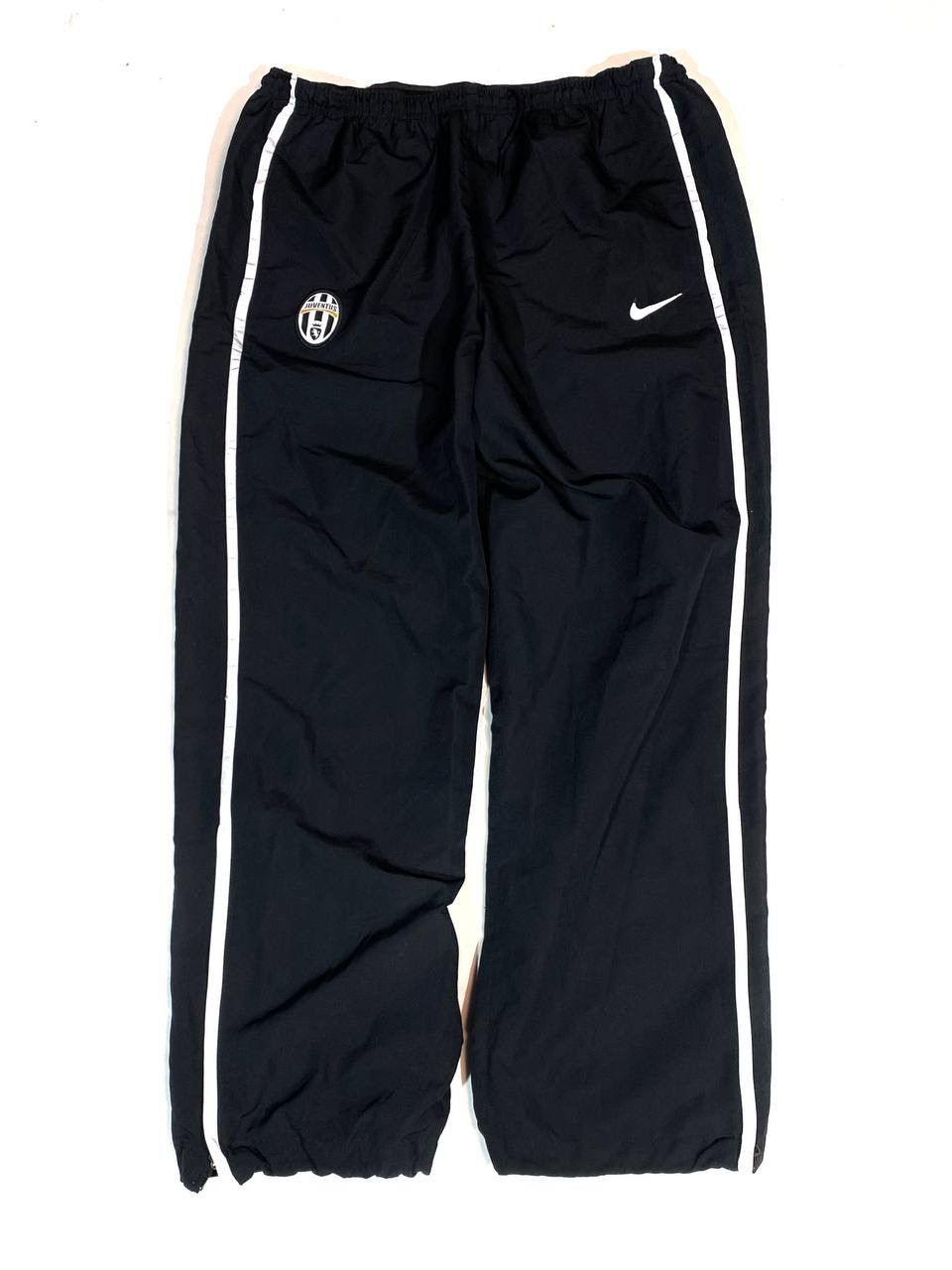 Nike Nike Track Pants Vintage Navy Nylon Y2K Parachute Juventus Size US 34 / EU 50 - 2 Thumbnail