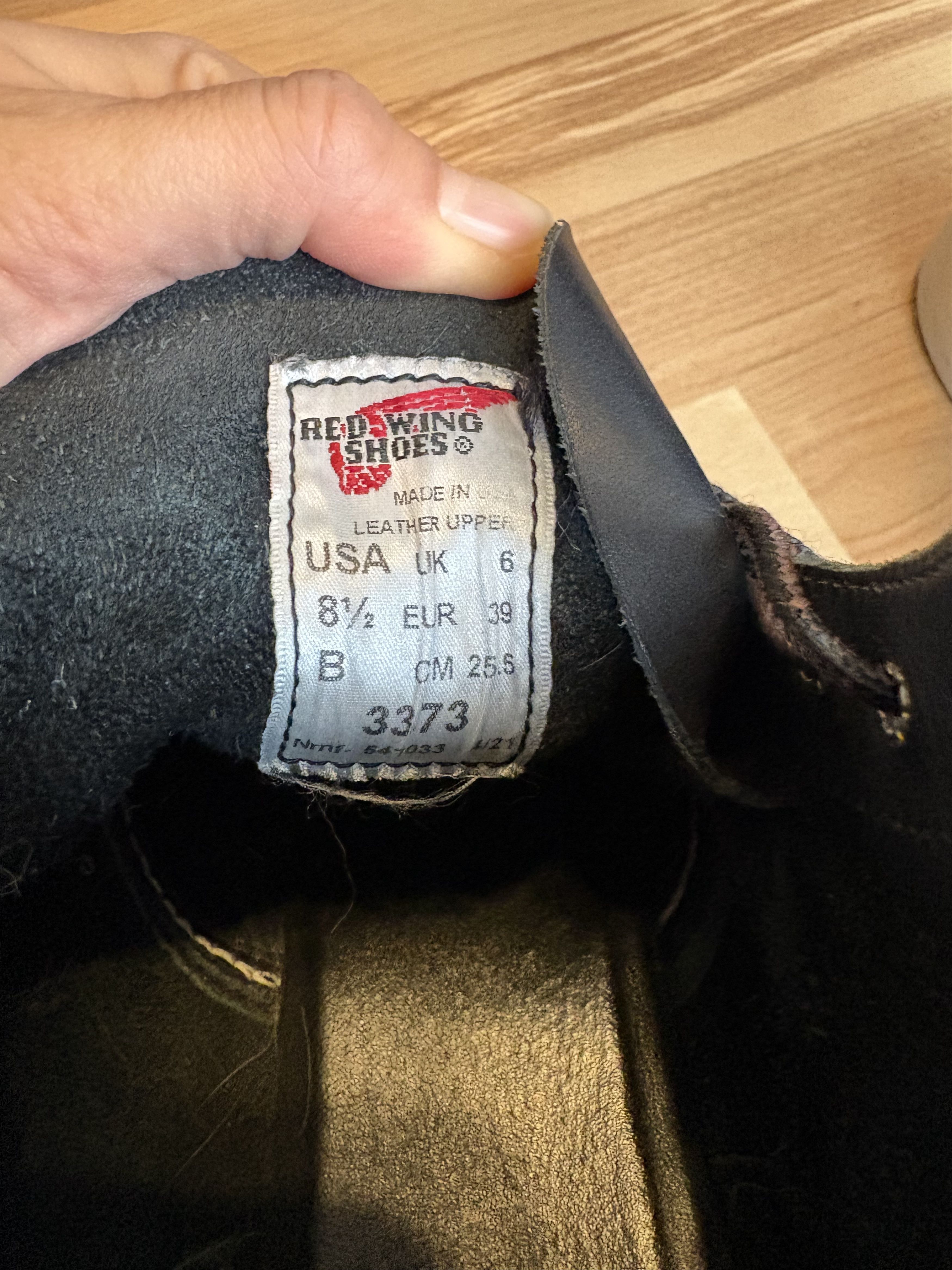 Red Wing Red Wing Women’s Heritage Classic Moc Boots Black Size US 8.5 / IT 38.5 - 3 Thumbnail