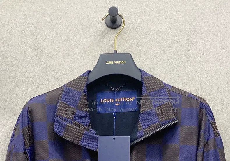 Louis Vuitton Louis Vuitton Fei Dong Co-branded Blue Checkerboard Embroi Size US S / EU 44-46 / 1 - 5 Thumbnail