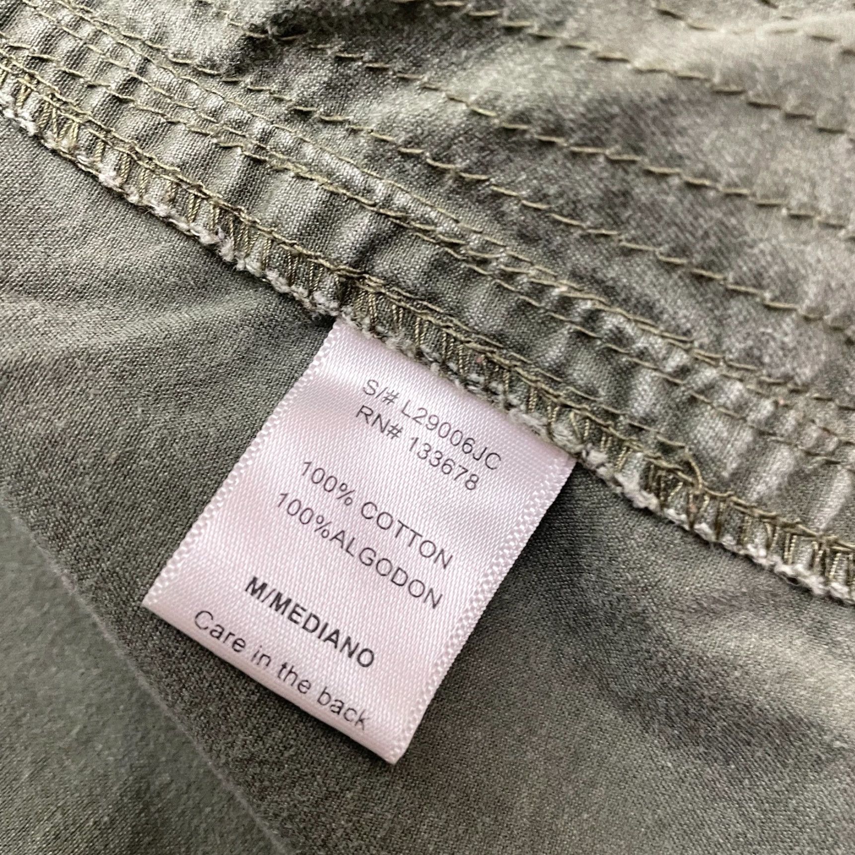 Vintage Love Tree Military Jacket Women Medium Army Green Full Zip Cotton Pocket Outdoor Size M / US 6-8 / IT 42-44 - 6 Thumbnail