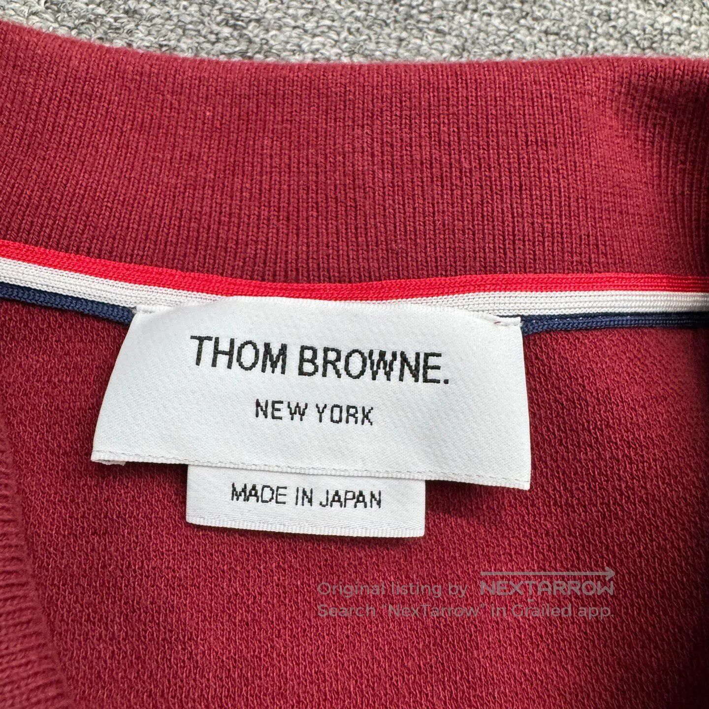 Thom Browne Thom Browne Four-strand hoodie| Size US M / EU 48-50 / 2 - 4 Thumbnail