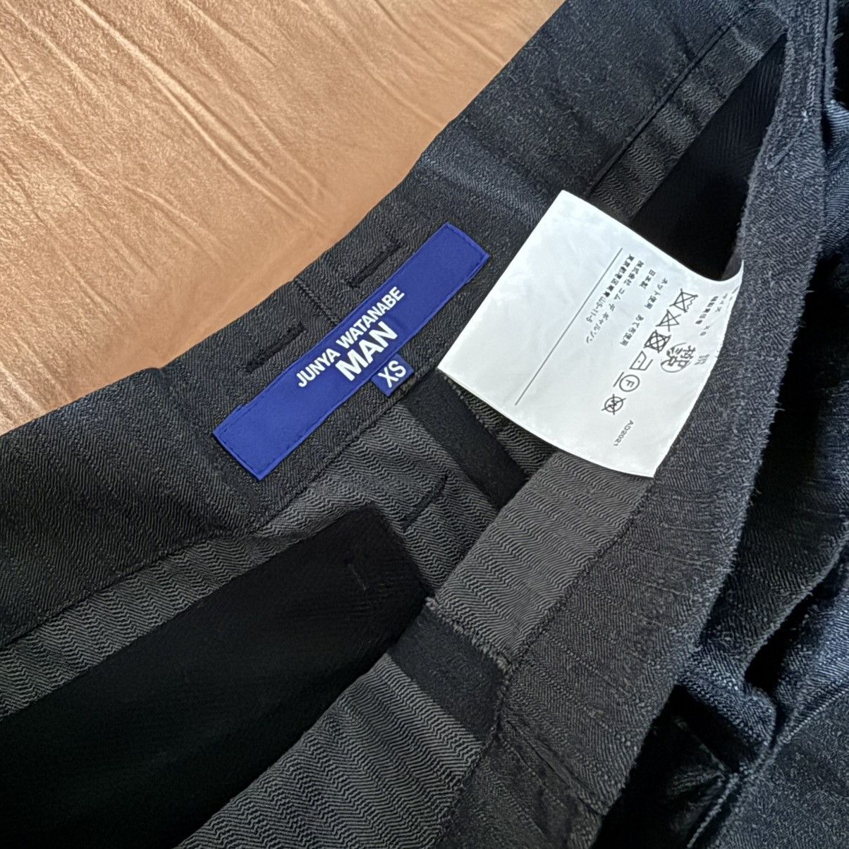 Junya Watanabe Cropped Wrap Wool-Ramie Pants Junya Watanabe Man CdG SS/22 Size US 30 / EU 46 - 8 Thumbnail