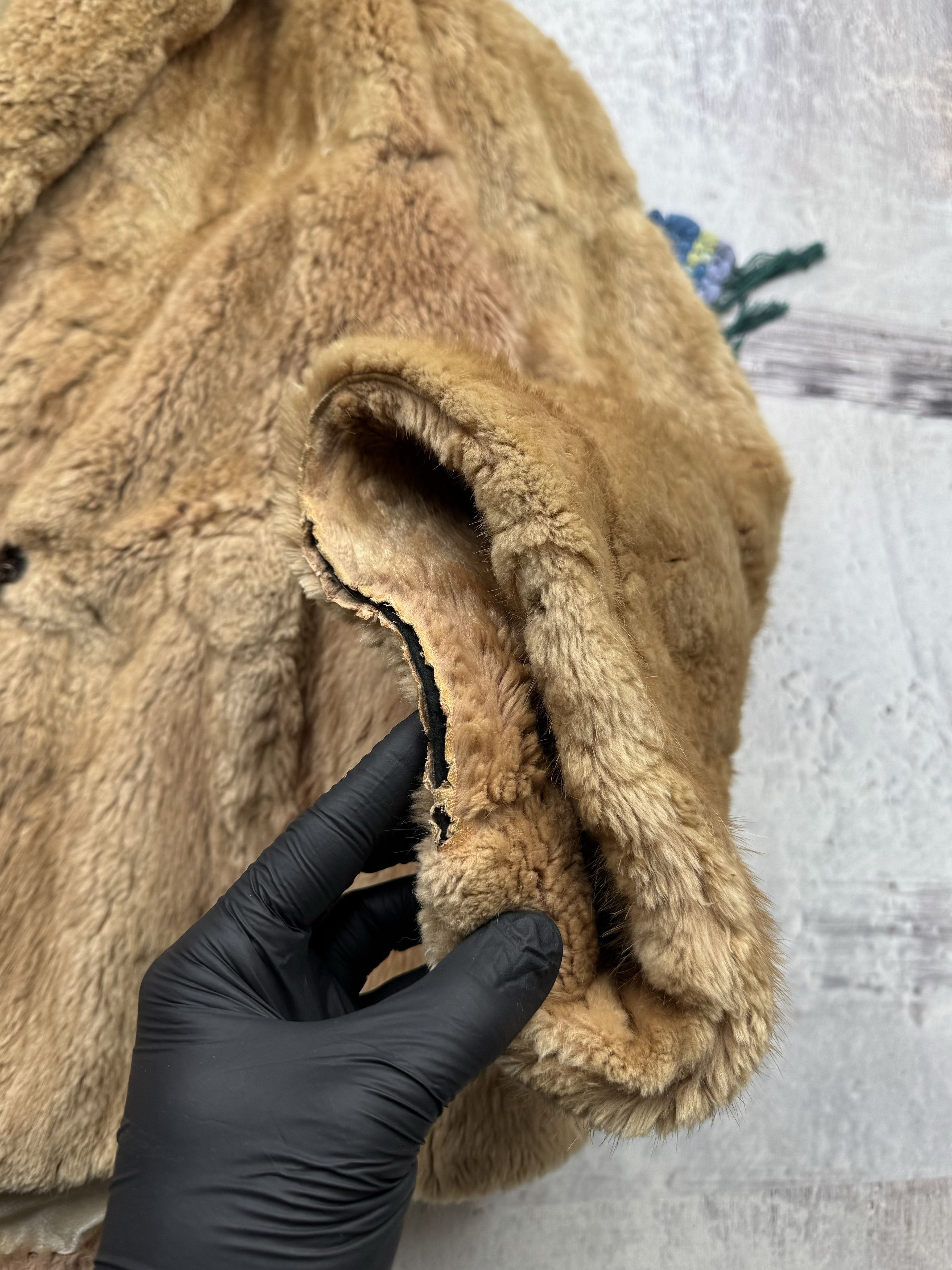 Vintage Vintage Oversized Real Fur Coat A259D15(574) Size M / US 6-8 / IT 42-44 - 6 Thumbnail
