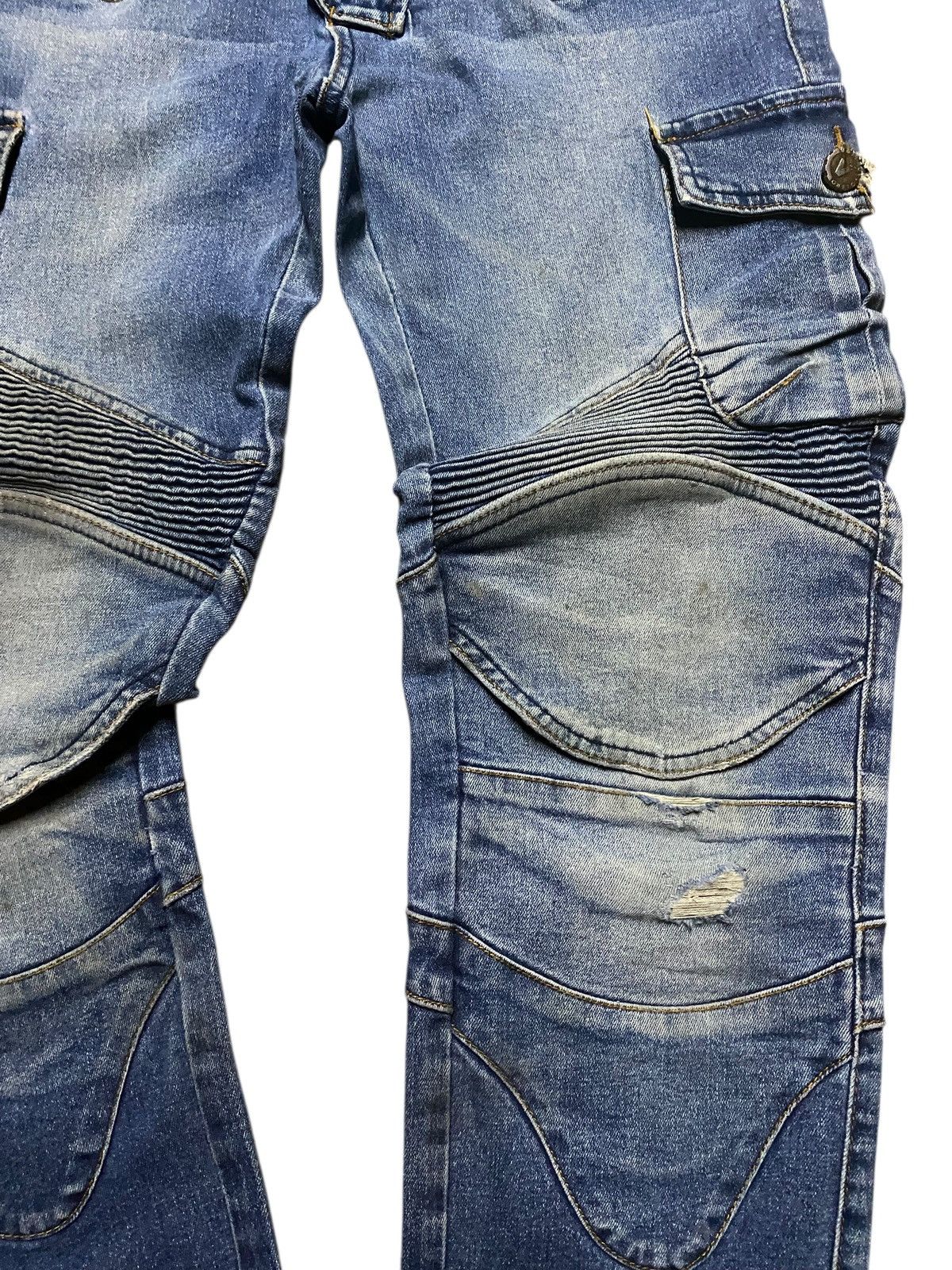 Vision Streetwear Vintagw Japanese Brand Volero Multi Pocket Slim Fit Jeans Size US 31 - 8 Thumbnail