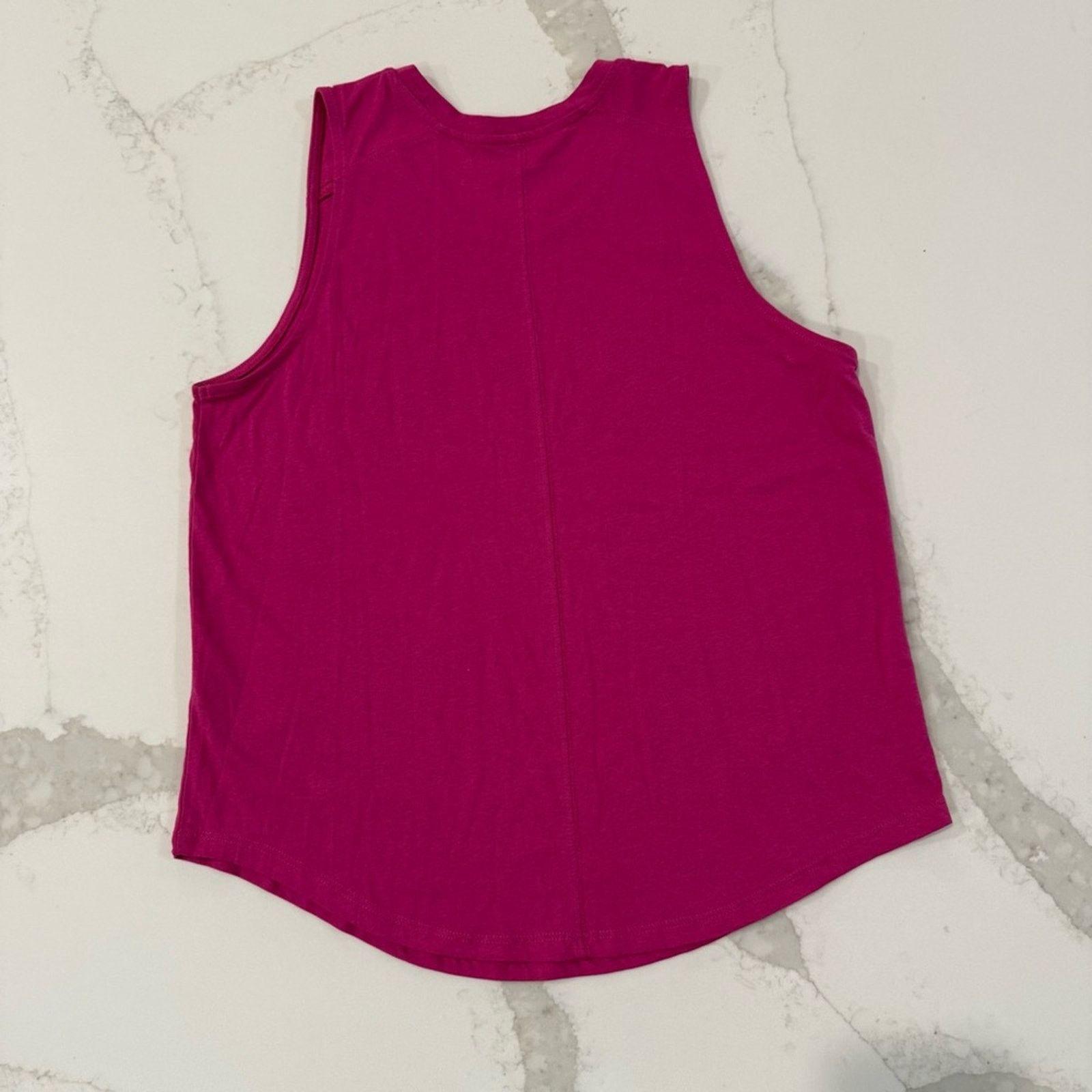 Peloton Peloton Studio Scoop Tank Top Womens Medium Berry Pink Size M / US 6-8 / IT 42-44 - 4 Thumbnail