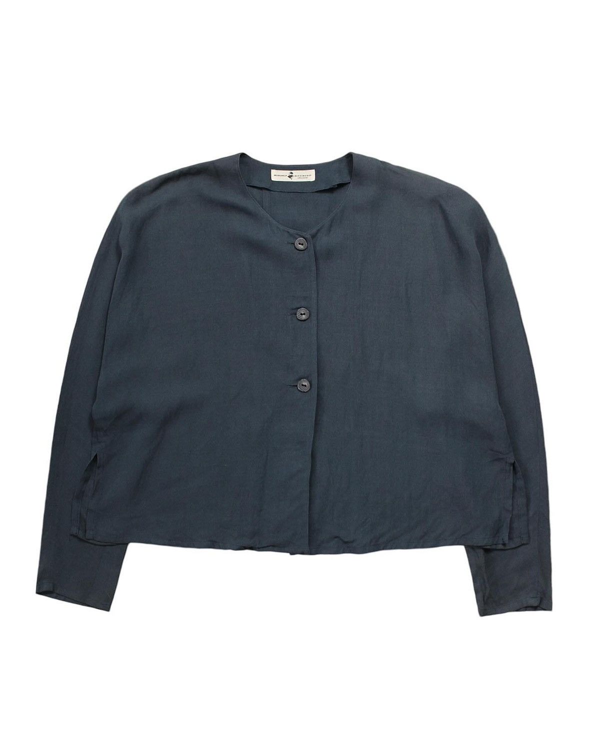 Hiroko Koshino Homme 1990S HIROKO KOSHINO PRÊT À PORTER RAYON CARDIGAN Size ONE SIZE - 1 Thumbnail