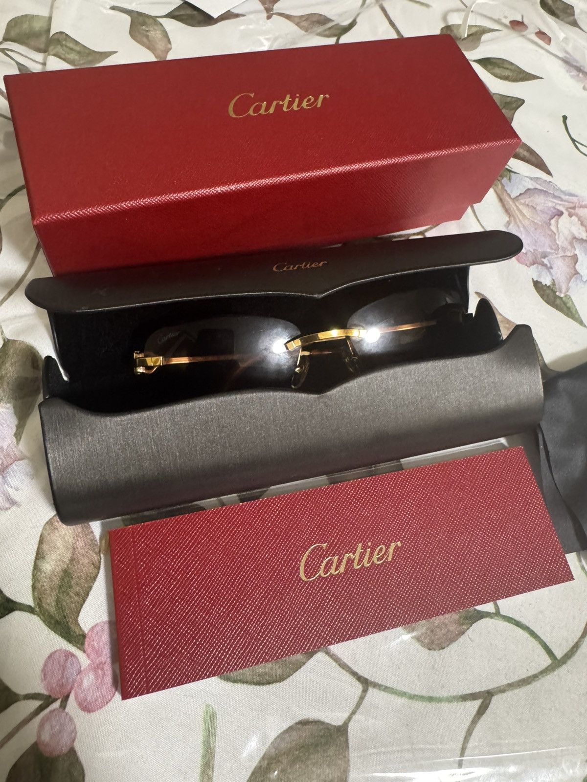 Cartier Cartier Rimless Gold Glasses | Grailed