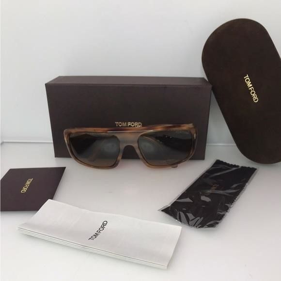 Tom Ford New - Tom Ford Duke Tf754 Soft Squared Acetate Shape Enriche Size ONE SIZE - 5 Thumbnail