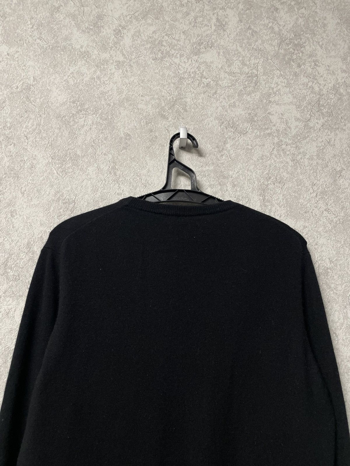 Roberto Cavalli Vintage Roberto Cavalli Black Wool/ Cashmere Sweater Size US M / EU 48-50 / 2 - 13 Thumbnail
