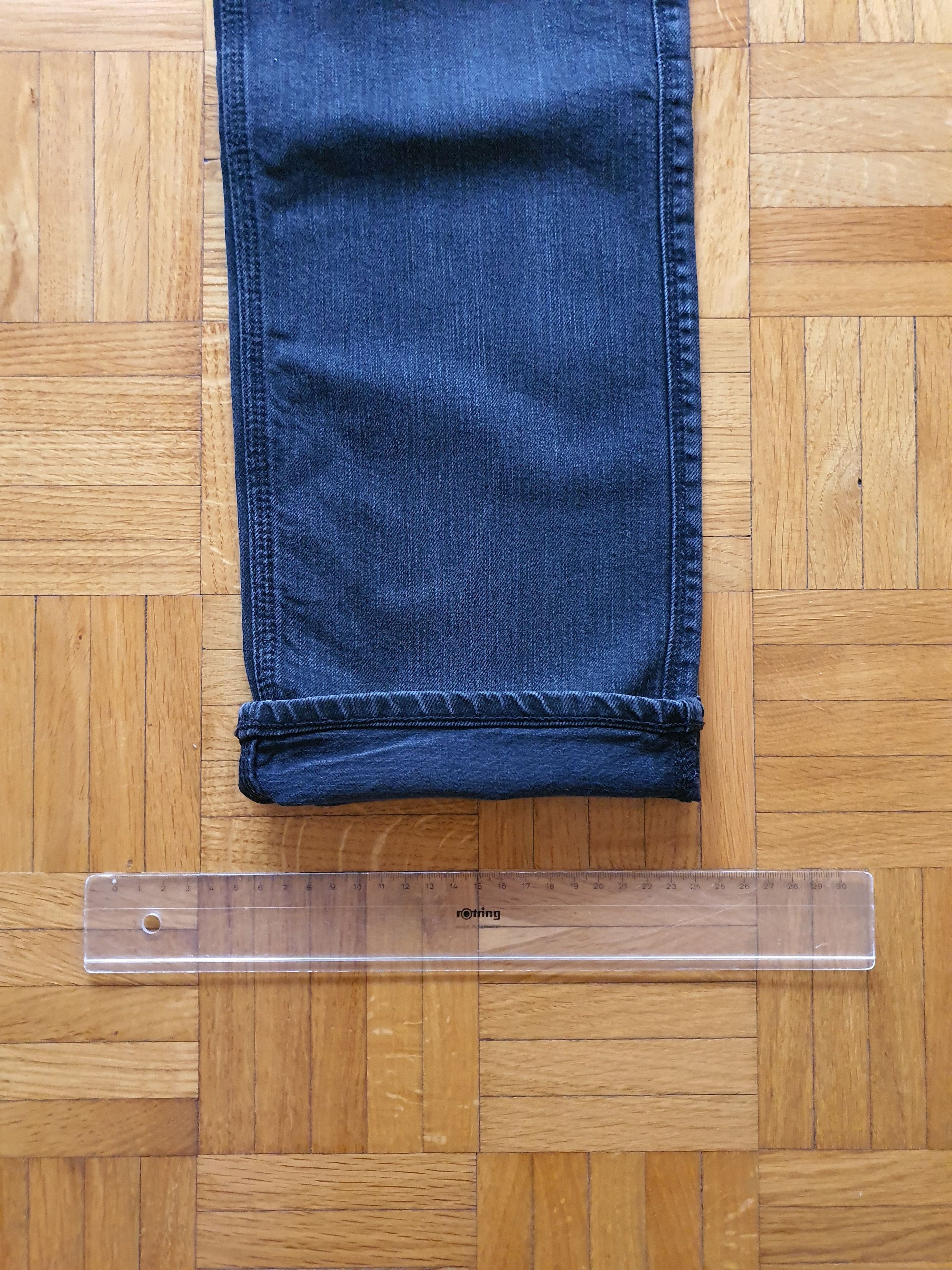 Acne Studios MAX CASH Denim Jeans (Slim Fit, Dry Fade) - Sz W34 L30 Size US 34 / EU 50 - 11 Thumbnail