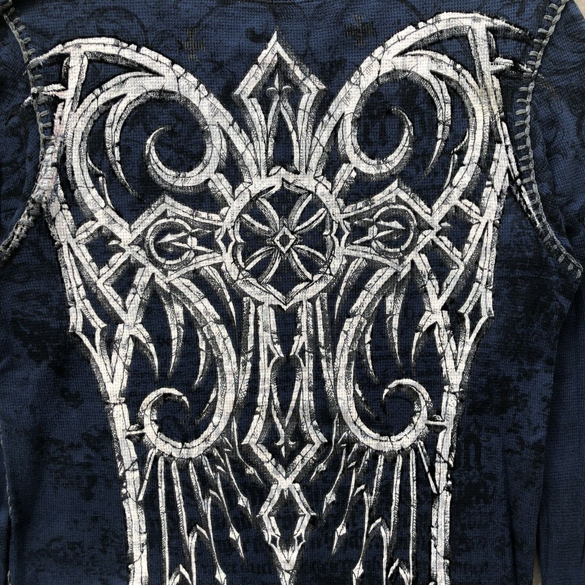 Affliction × Raw State Vtg Raw state redemption cross logo l/s shirt Size US M / EU 48-50 / 2 - 10 Thumbnail