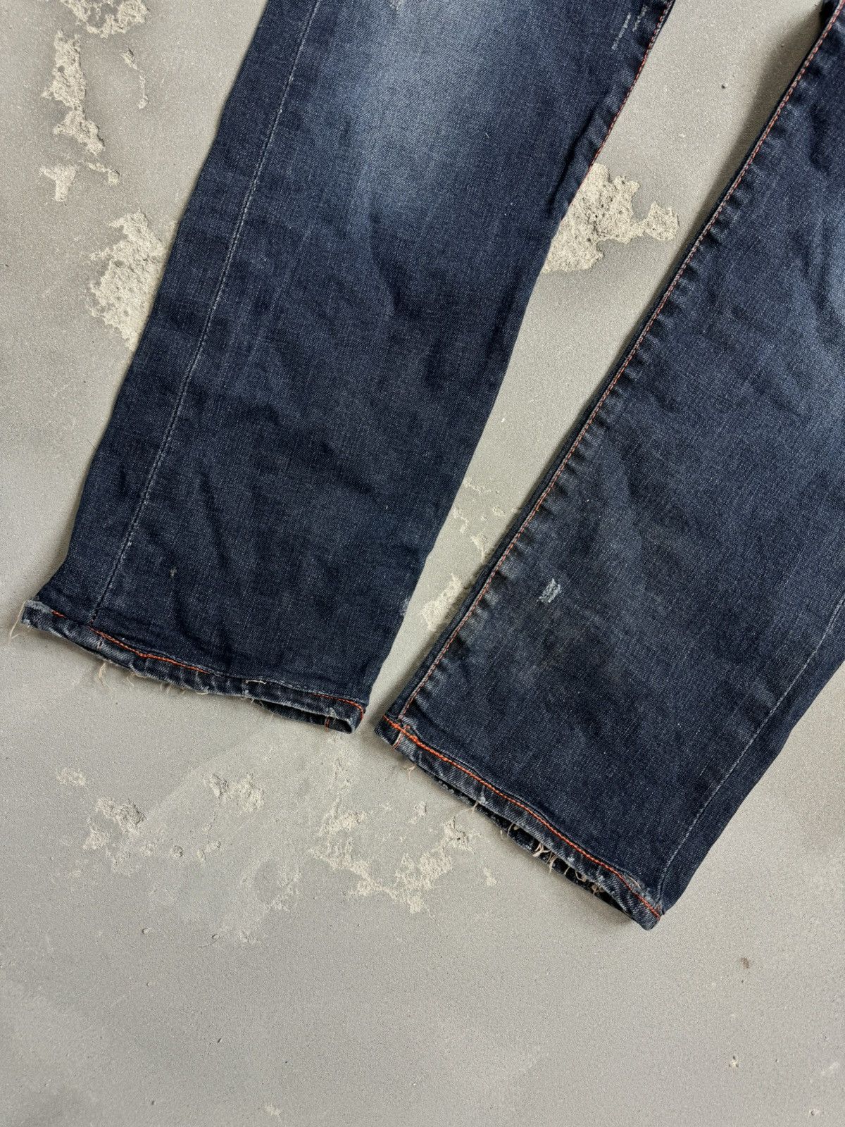 Evisu RARE EVISU Y2K VINTAGE DISTRESSED BAGGY JAPANES DENIM JEANS Size US 32 / EU 48 - 5 Thumbnail
