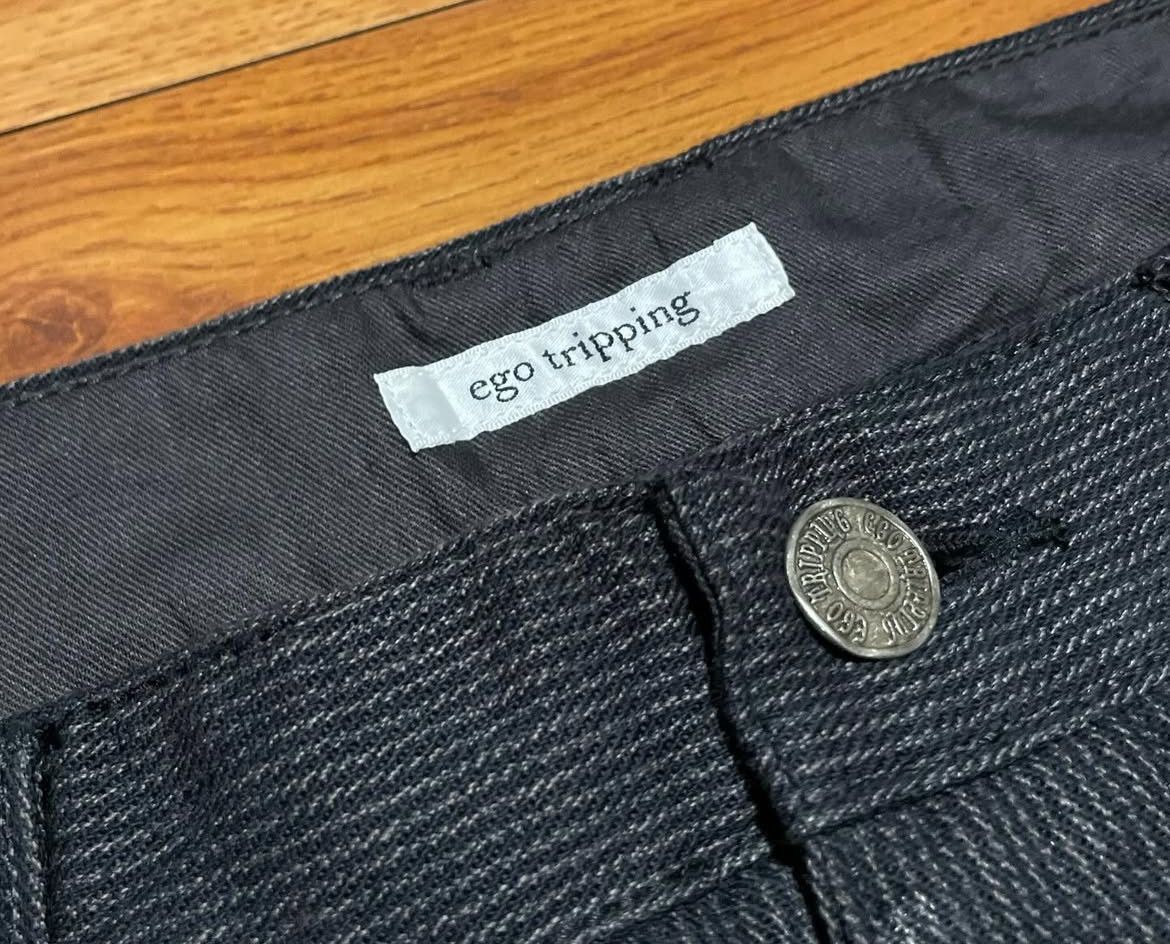 If Six Was Nine 2000s Egi Tripping Japanese Striped Buckle Work y2k Lgb Size US 32 / EU 48 - 8 Thumbnail