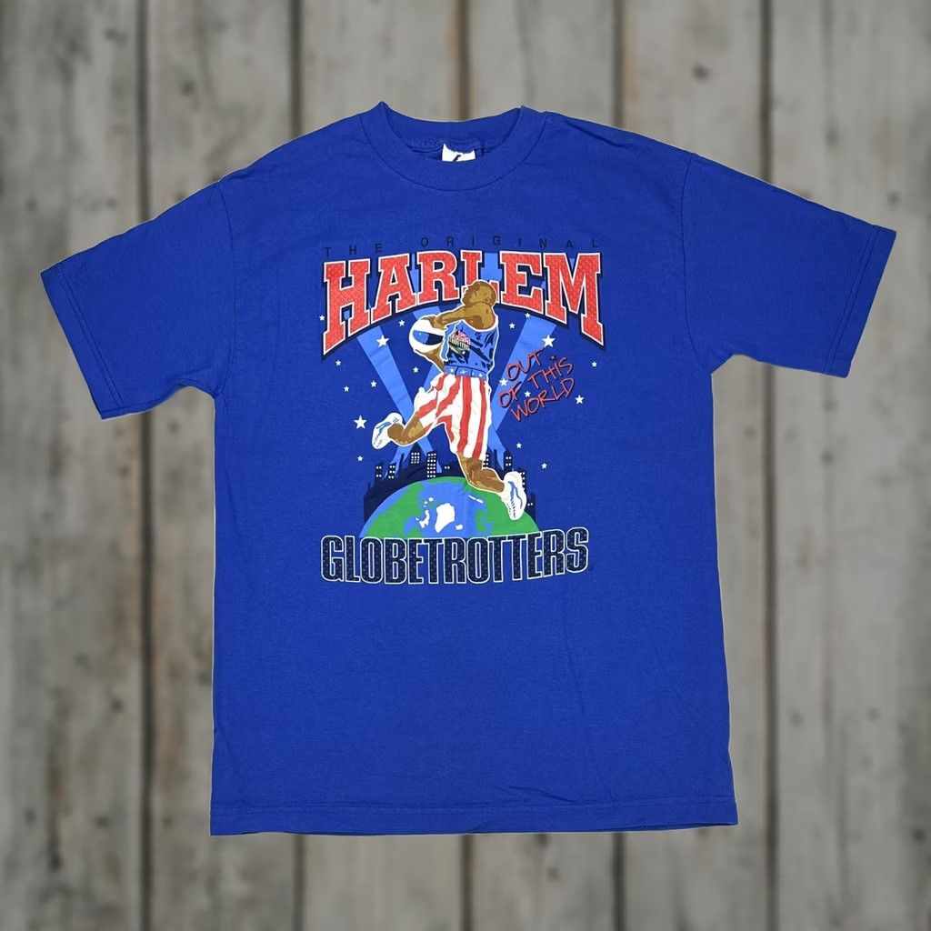 AAA Vintage Sz M Harlem Globetrotters Graphic Shirt Out Of This World Y2K - & 2000s Basketball Size US M / EU 48-50 / 2 - 1 Thumbnail