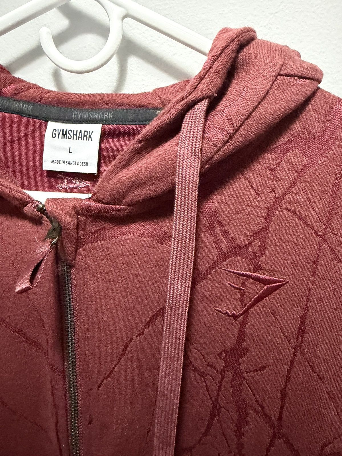 Gymshark gymshark hoodie - dark red Size US L / EU 52-54 / 3 - 3 Thumbnail
