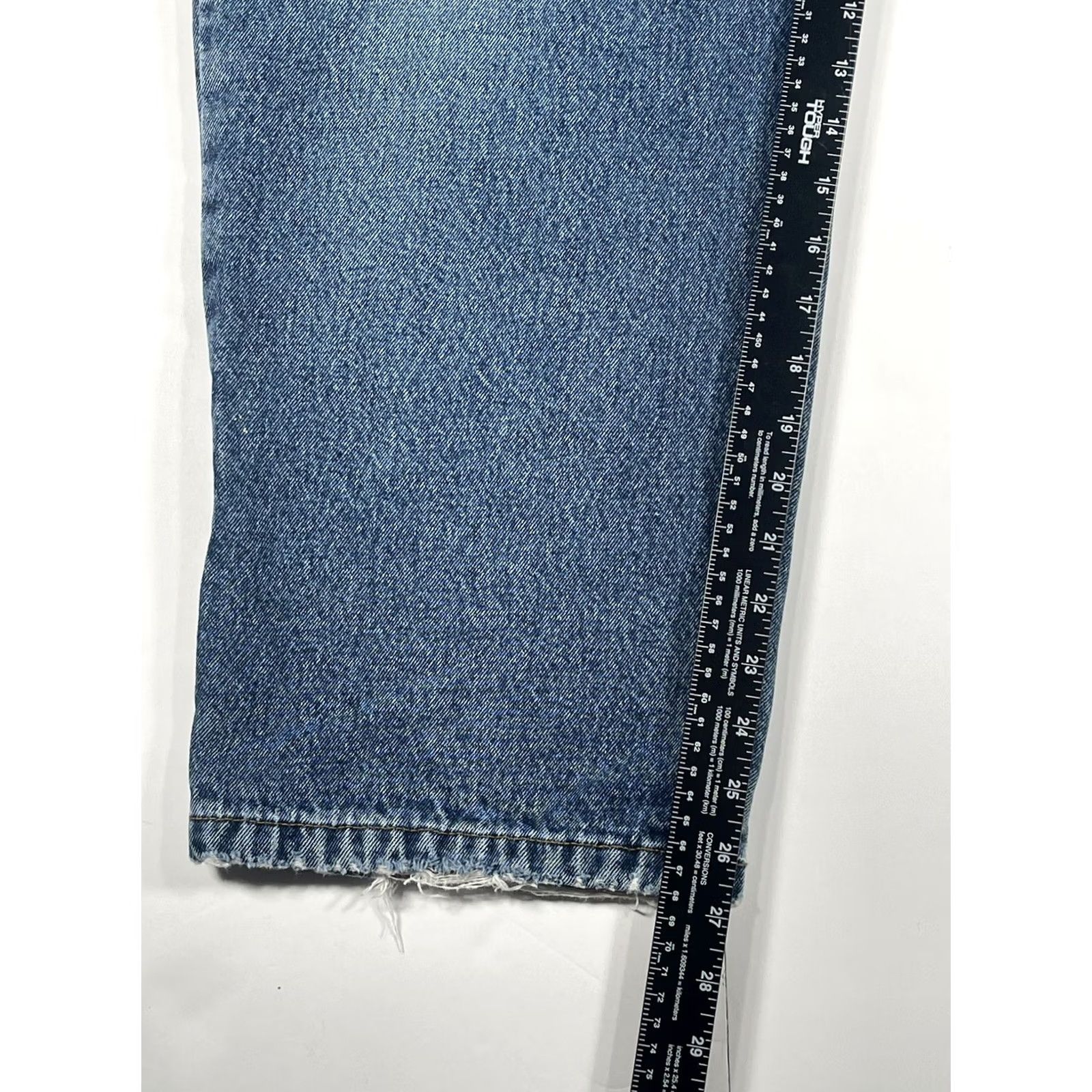 Denime Guide Gear Relaxed Fit Jeans Men’s Blue Cotton Size 40Wx29L Casual Denim Size US 40 / EU 56 - 6 Thumbnail